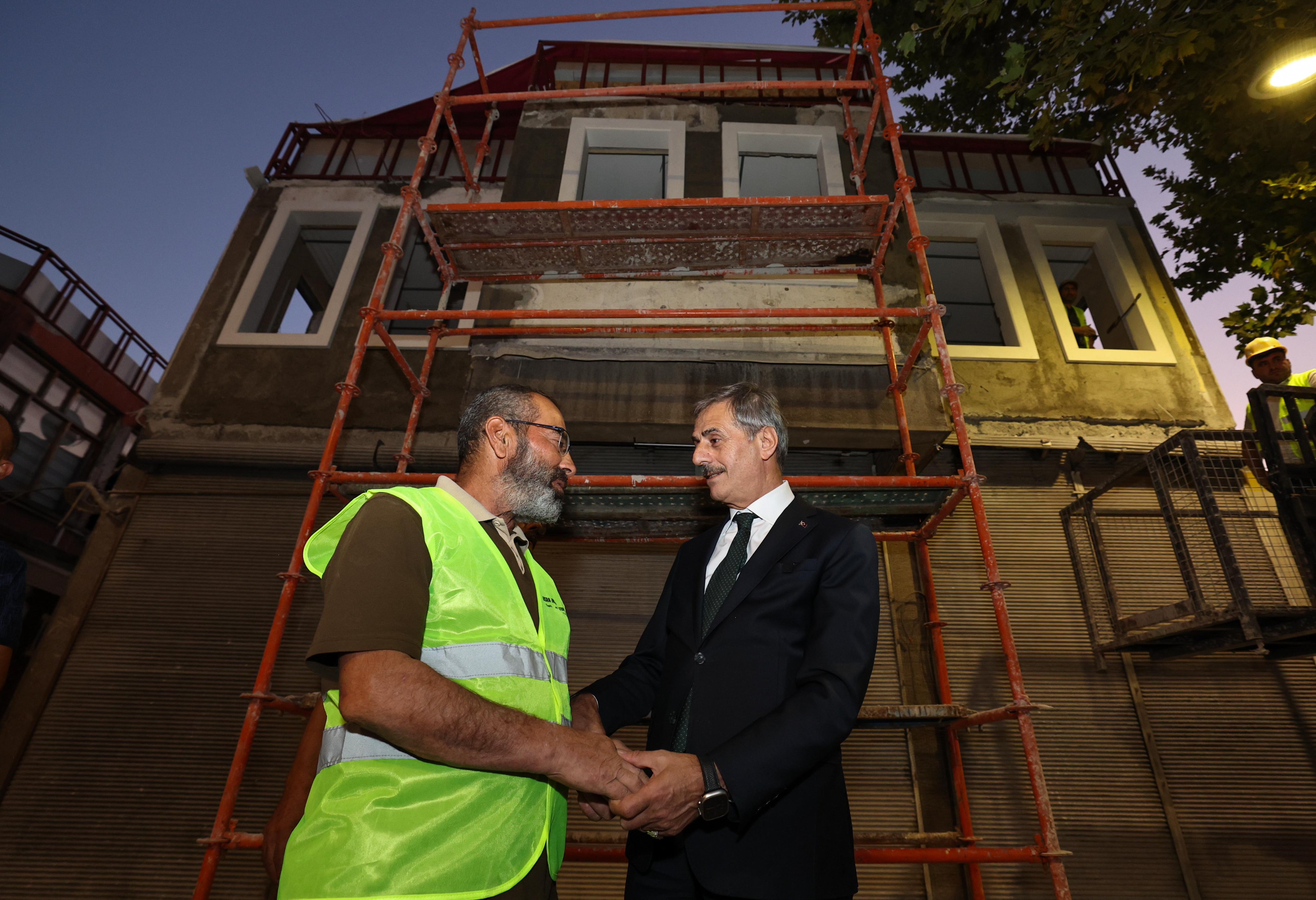 3. etapta 45 yapının restorasyonu tamamlandı