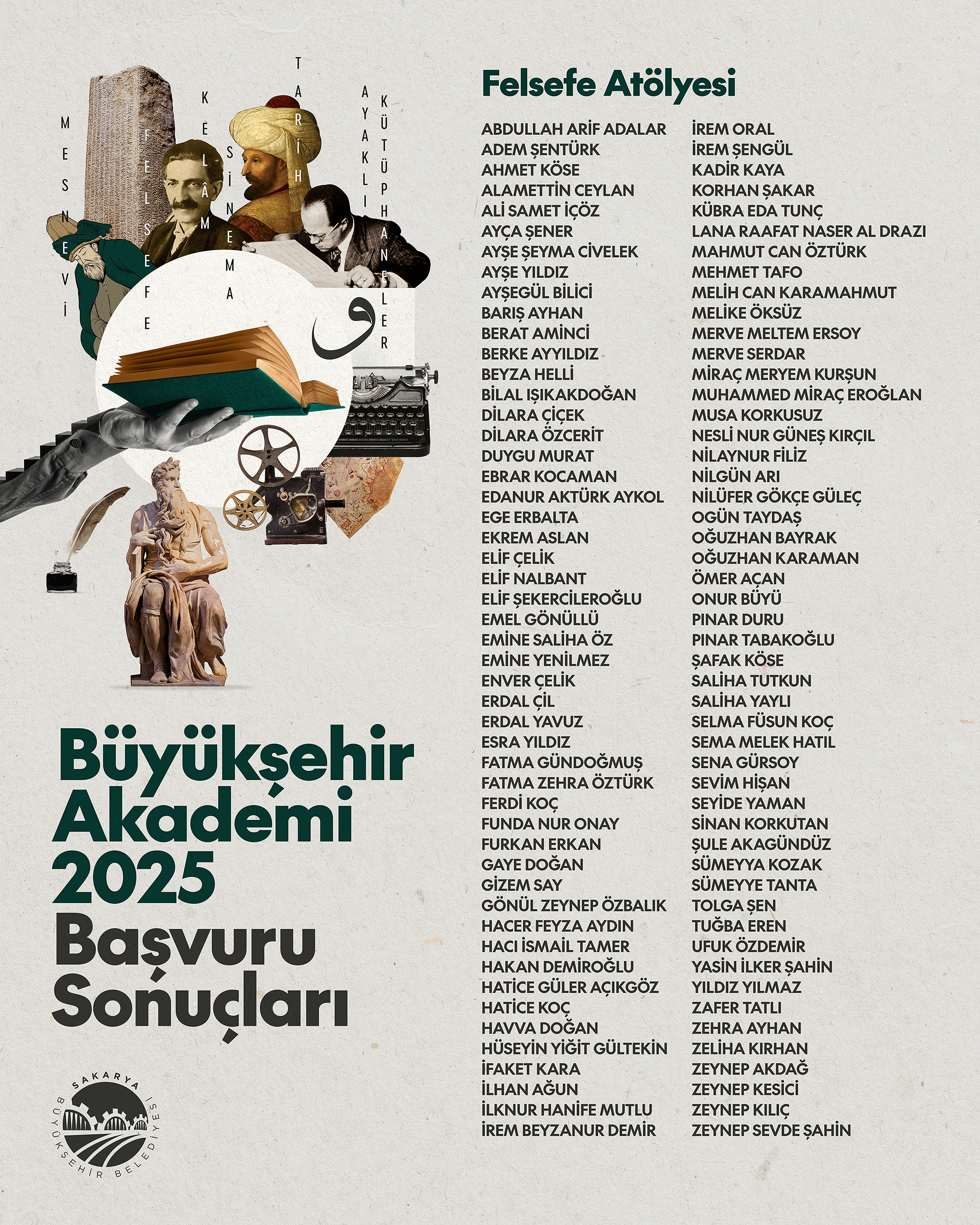 Büyükşehir Akademi’de başvuru sonuçları açıklandı