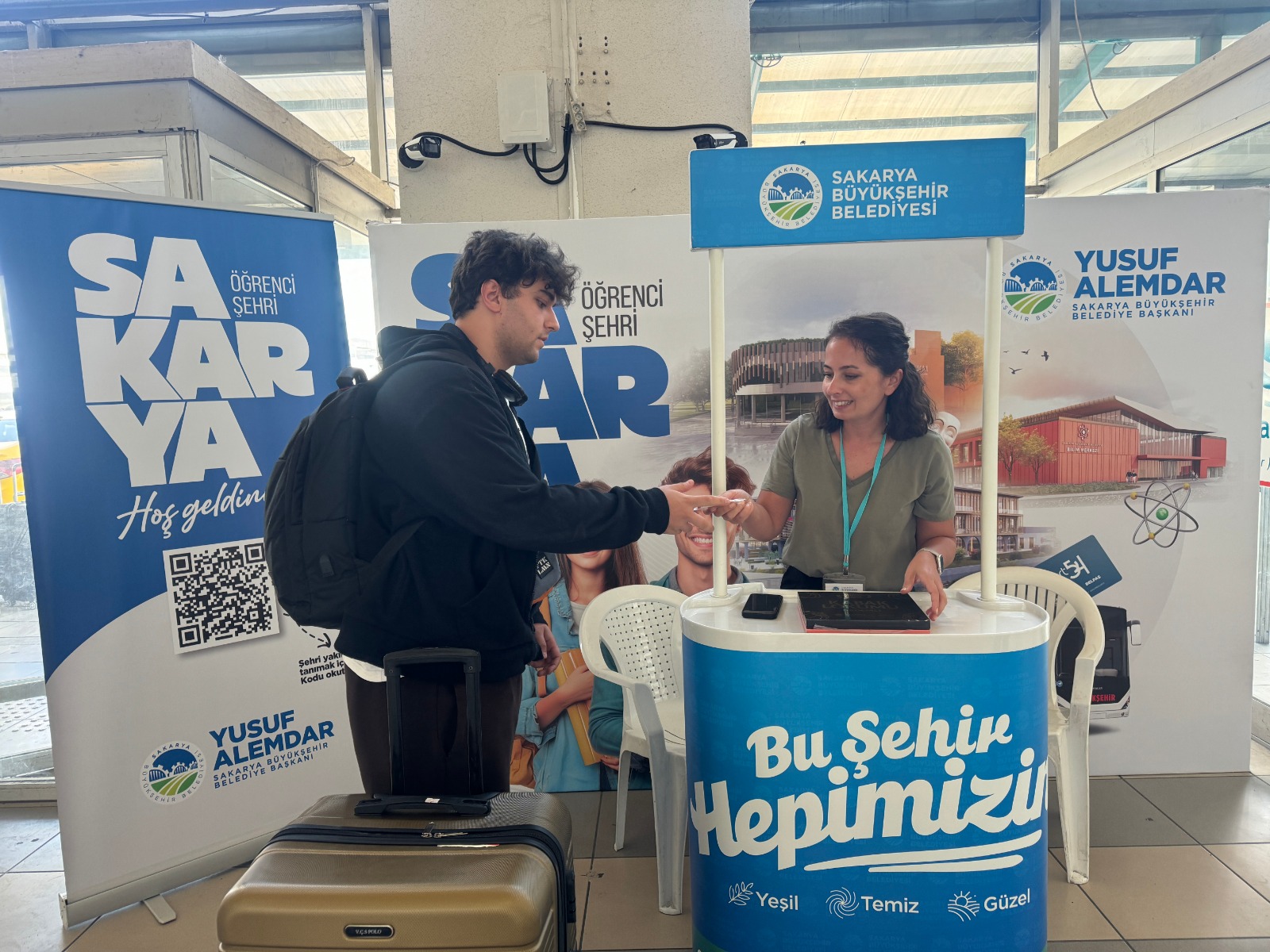 Türkiye’nin dört bir yanından gence Sakarya’da ‘hoş geldin’ karşılaması