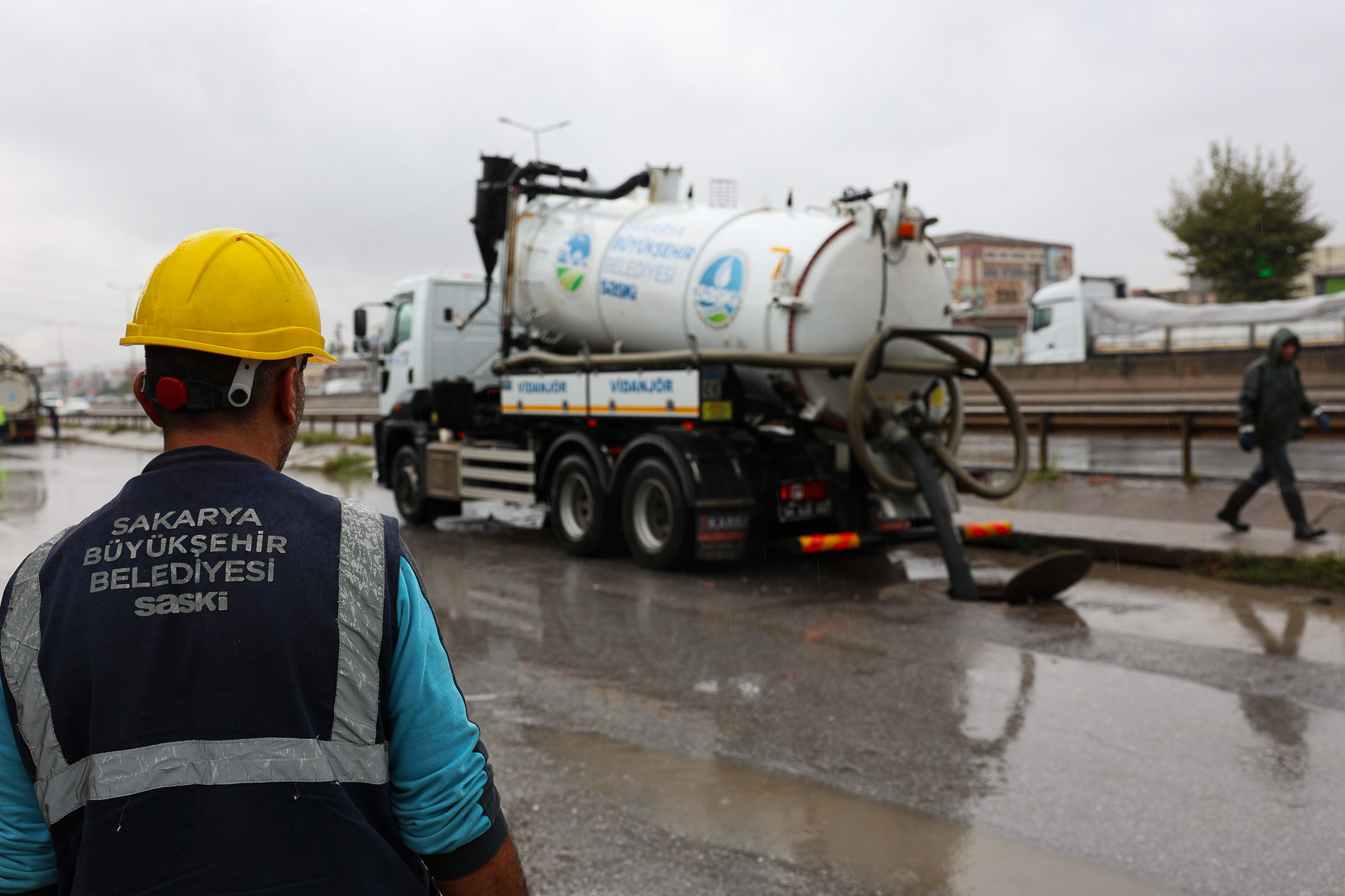 Rekor yağışta altyapı hatları sorunsuz çalıştı