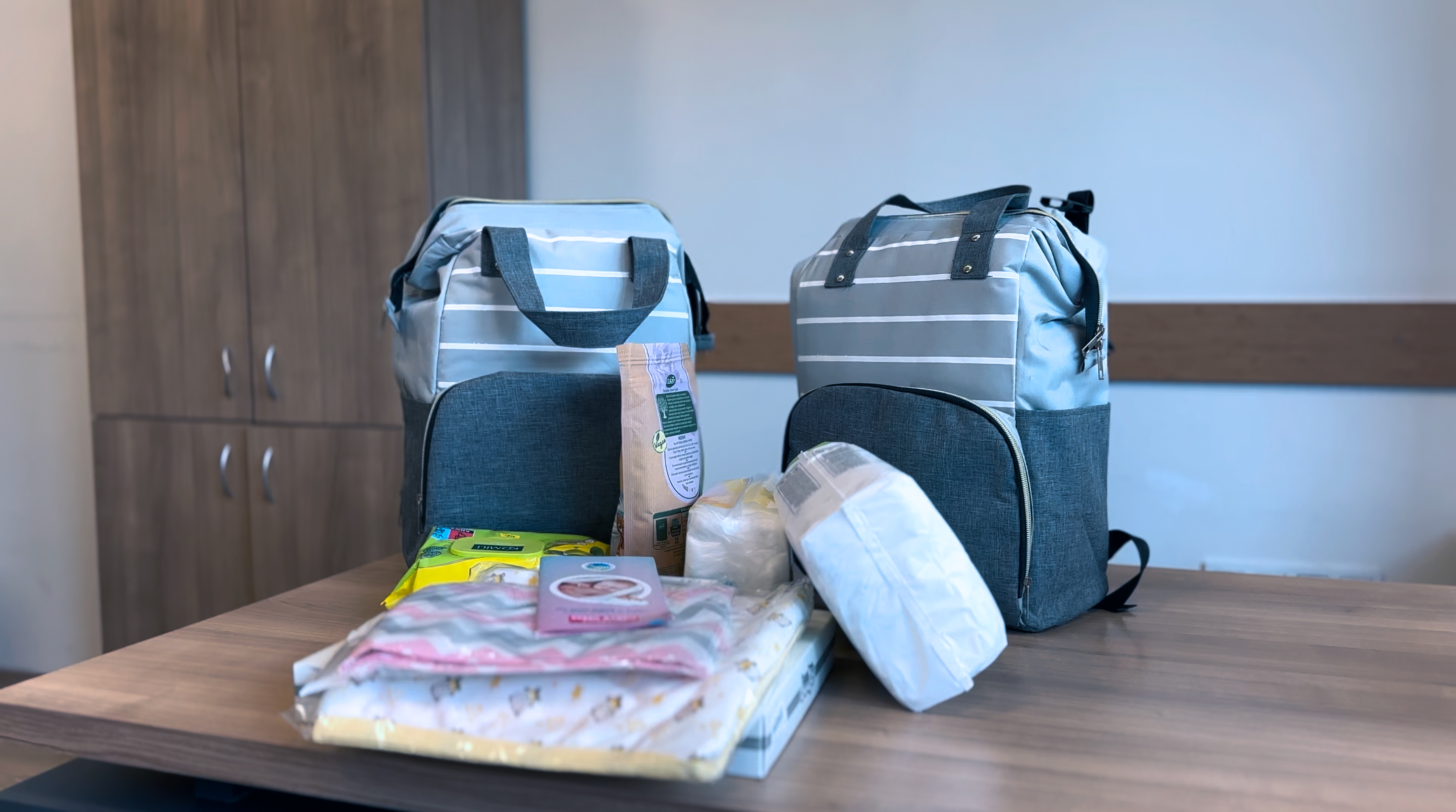 Dünyaya gözünü Sakarya’da açan miniklerin ilk hediyesi