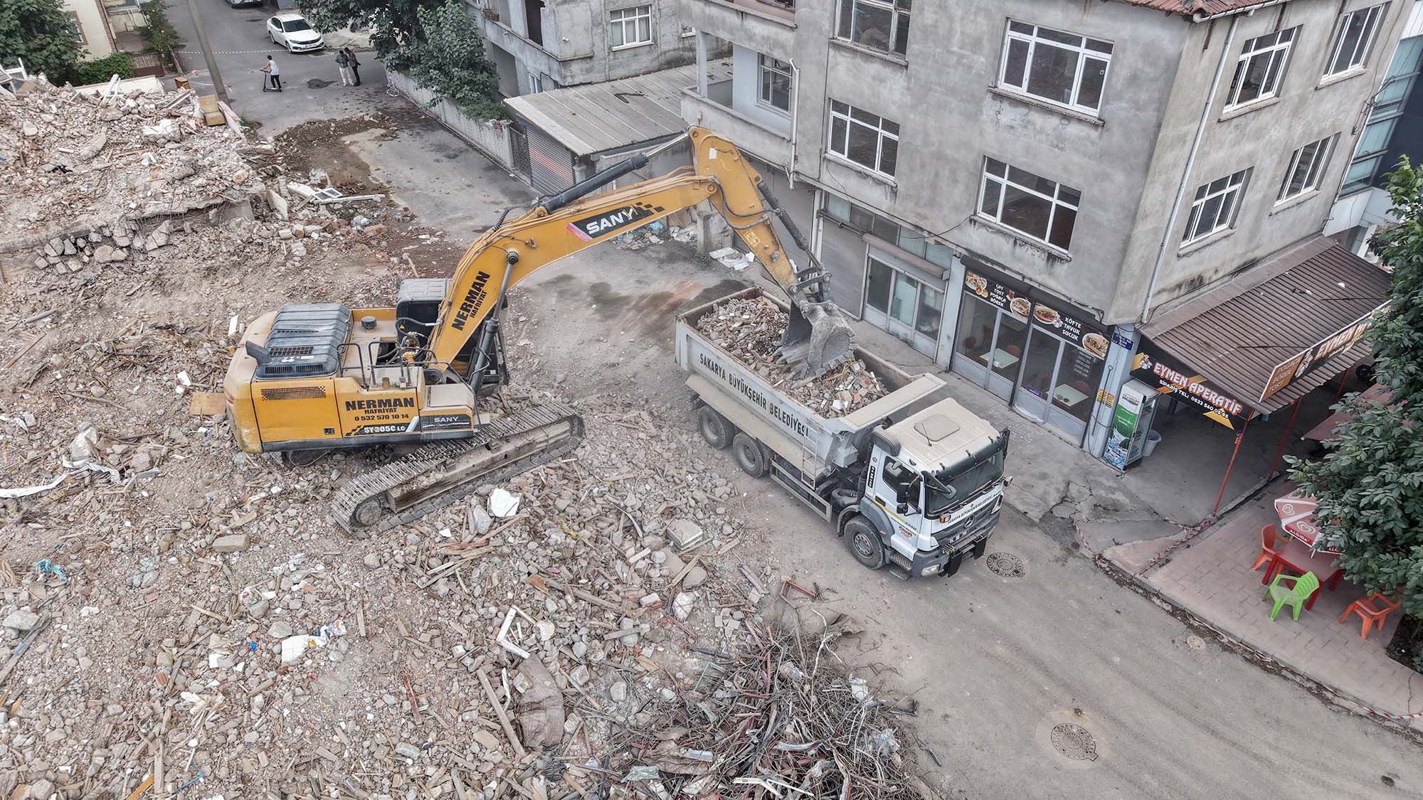 Muhsin Yazıcıoğlu Bulvarı ile Çark Caddesi’ni birbirine bağlayacak arterde çalışmalar başladı