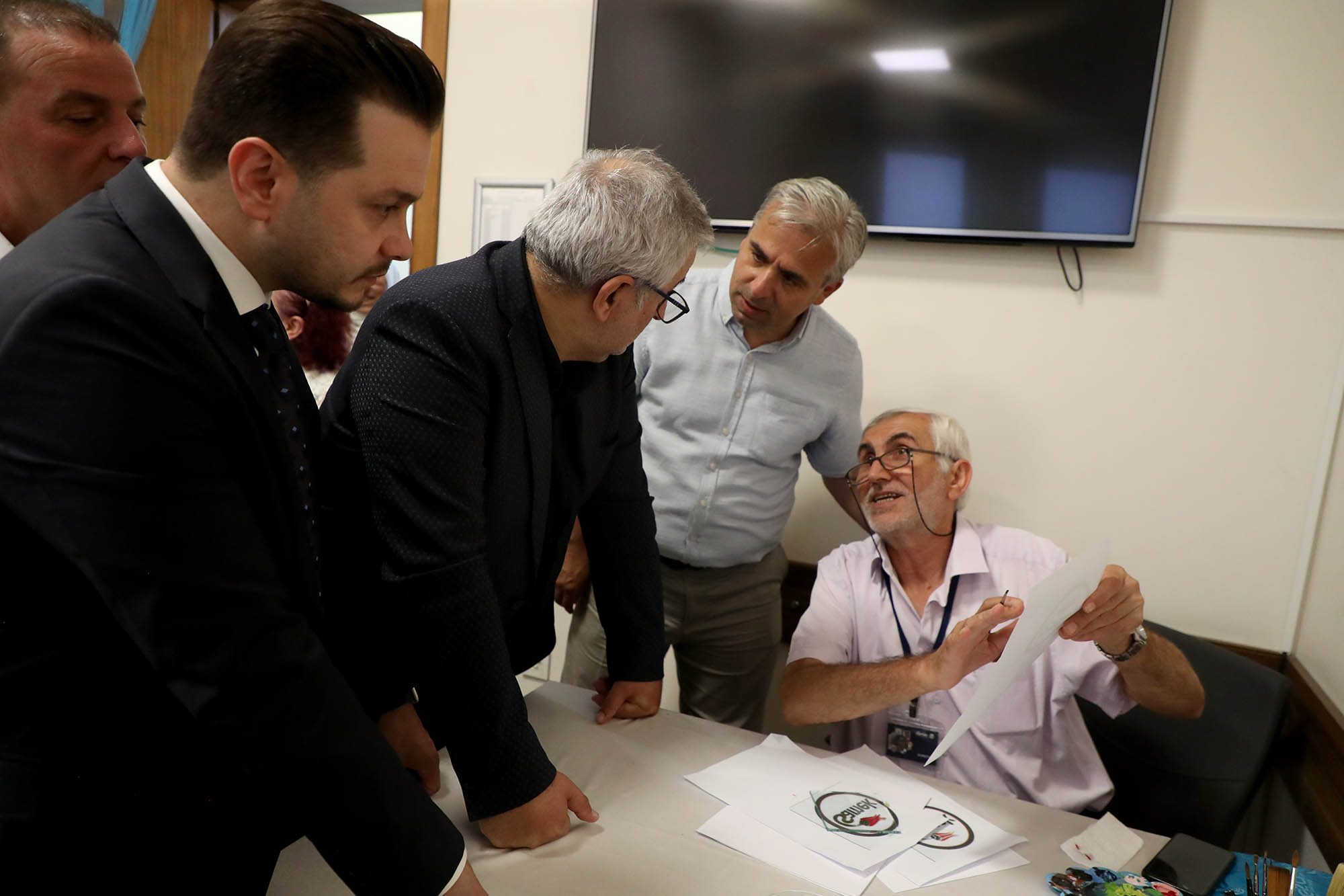 Sapanca SAMEK’te yılsonu sergisi heyecanı yaşandı