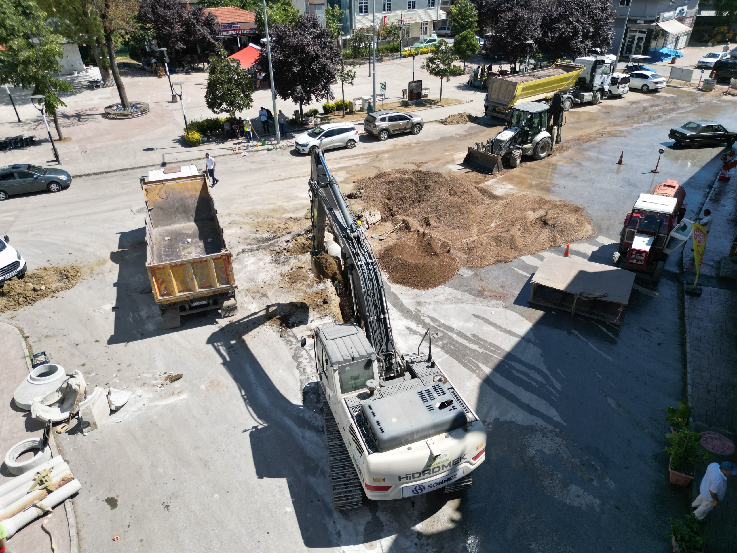 Serdivan’ın dev altyapı projesinde çalışmalar son sürat devam ediyor