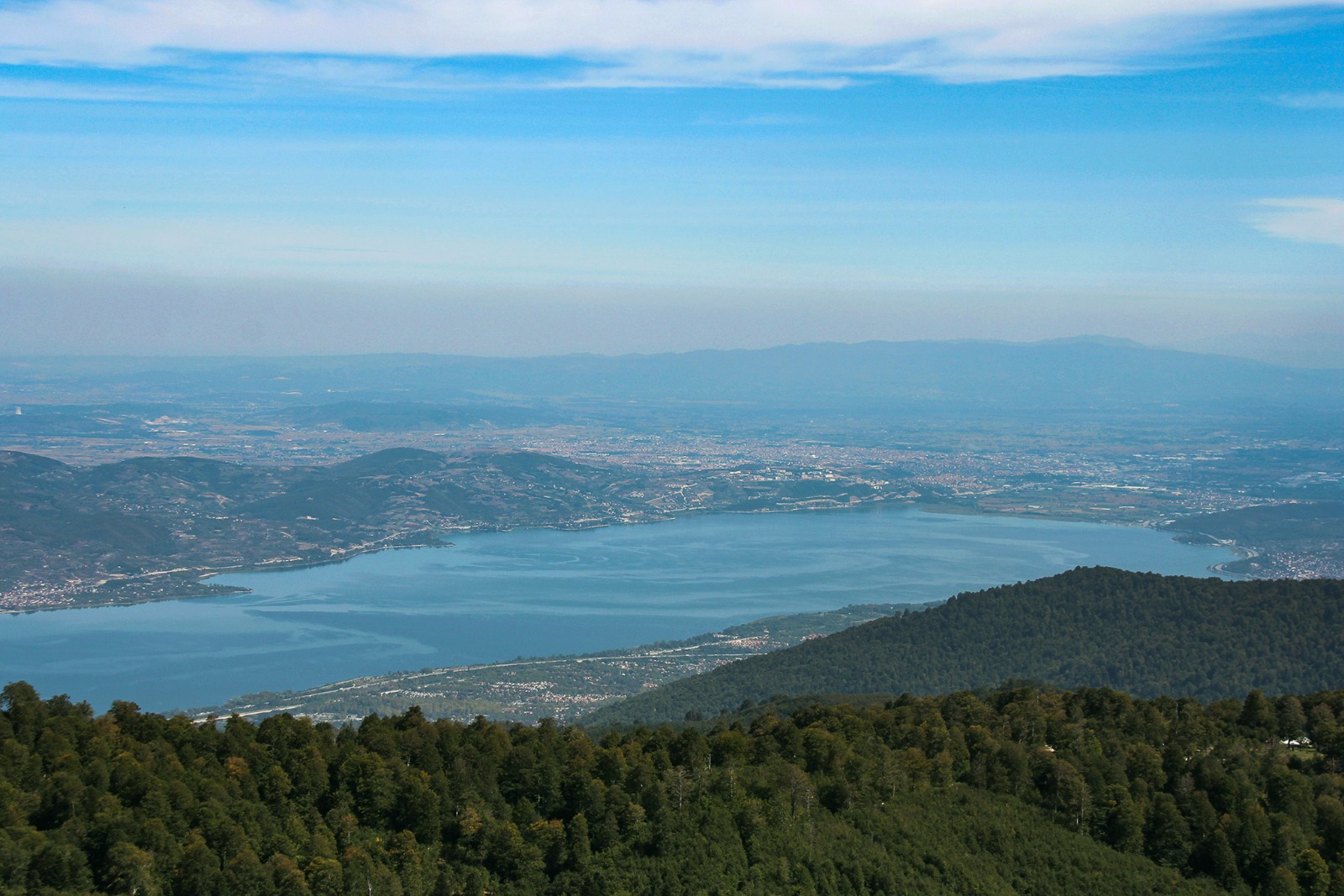 Sapanca Gölü’ne 36 saatte düşen yağış miktarı belli oldu
