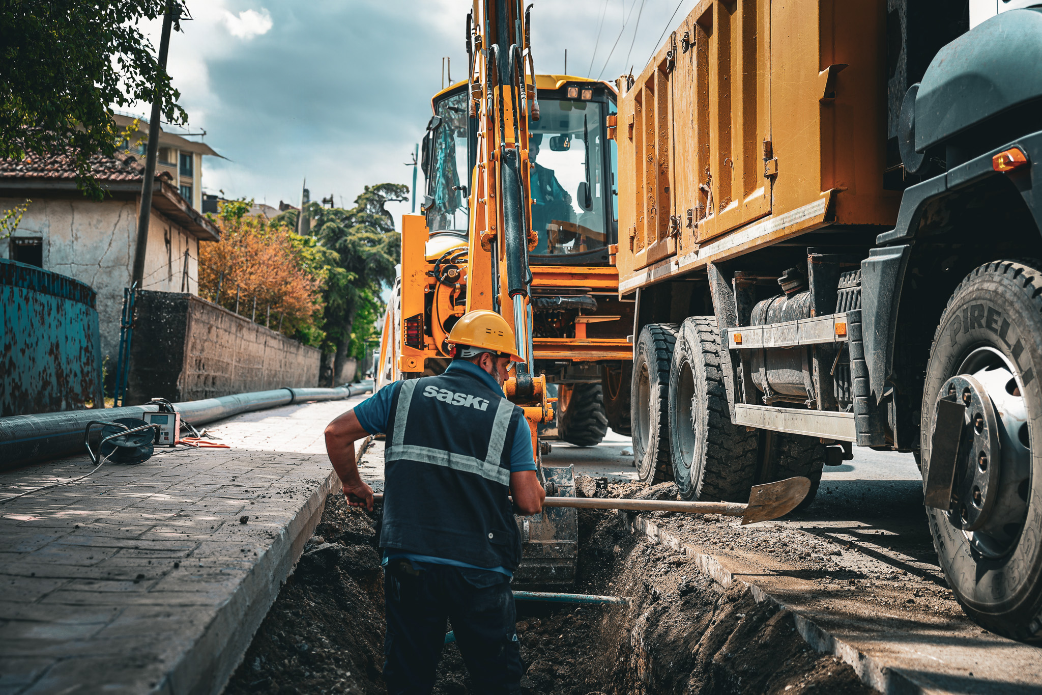 Geyve Alifuatpaşa ve Tepecikler’in 2 bin 500 metrelik içme suyu hattı yenilendi