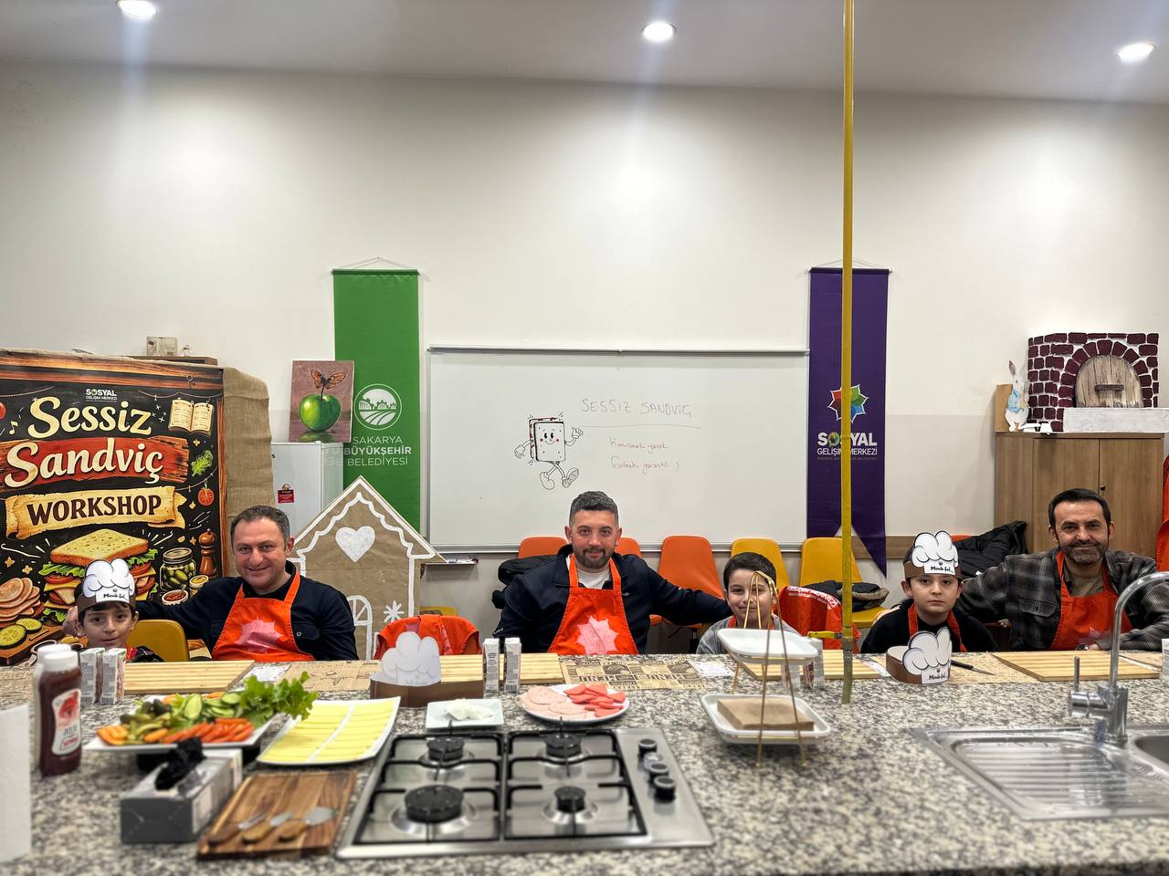 SGM’de ara tatil heyecanı: Aileler ve çocuklar atölyelerde buluştu