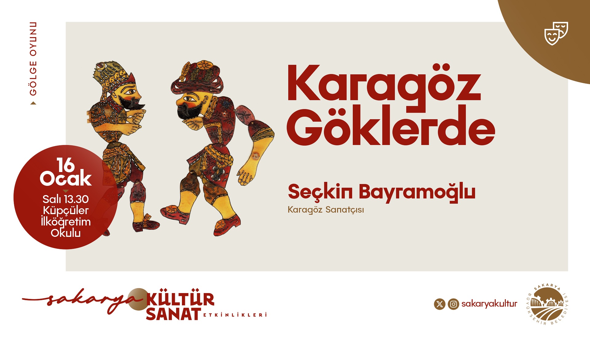 Büyükşehir takvimi açıkladı: Ocak kültür sanat etkinlikleri belli oldu