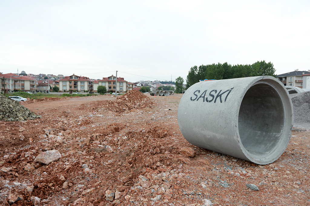 SASKİ’den yeni cadde için sağlam altyapı