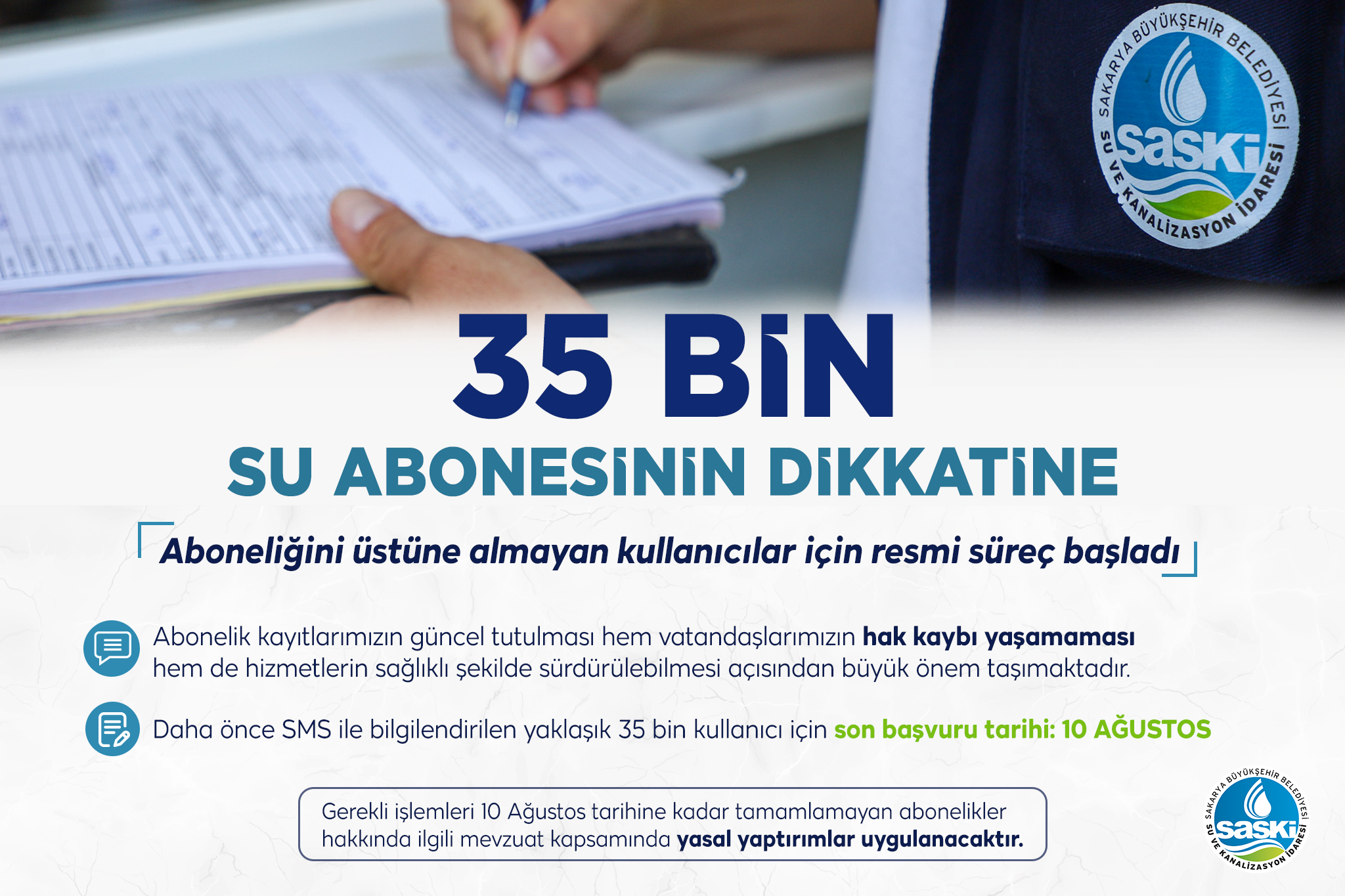 Aboneliğini üstüne almayan kullanıcılar için son başvuru tarihi 10 Ağustos