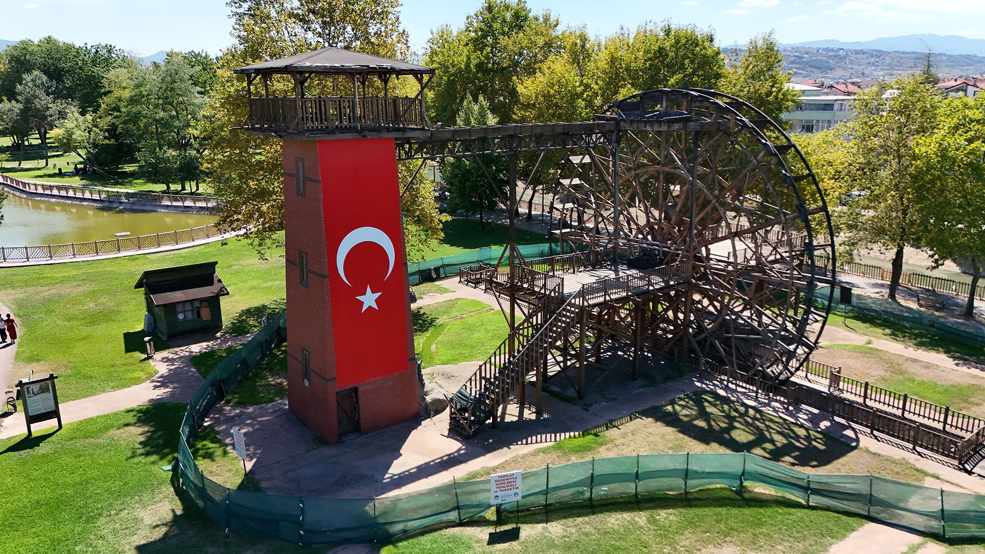 Tarihi Çark ve Yel Değirmeni’nde restore çalışmaları başladı