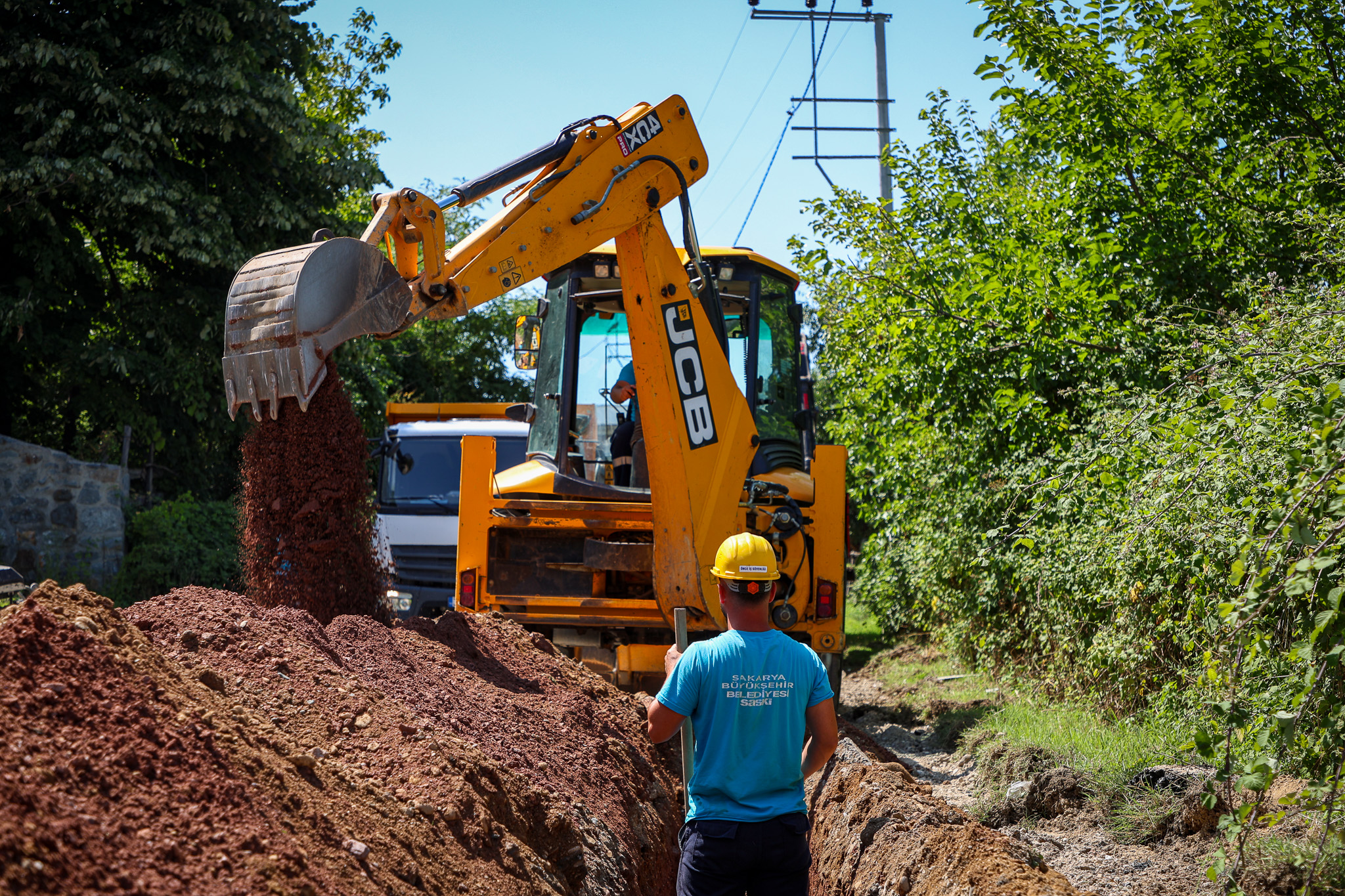 Sapanca’da 5 mahalleyi besleyecek 3 bin 500 metrelik proje için son aşamaya geçildi