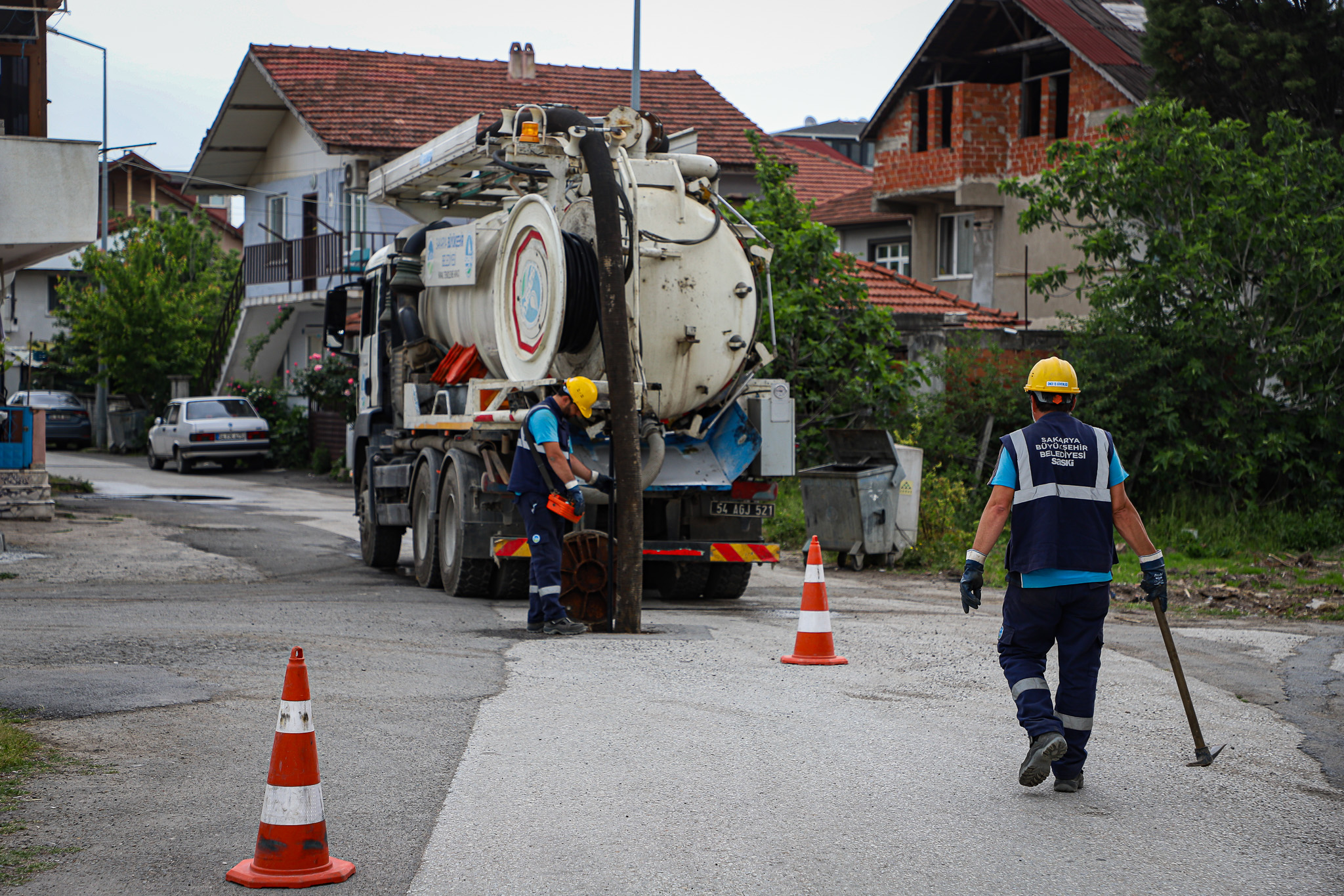 Altyapı hatlarında yağış öncesinde hummalı temizlik