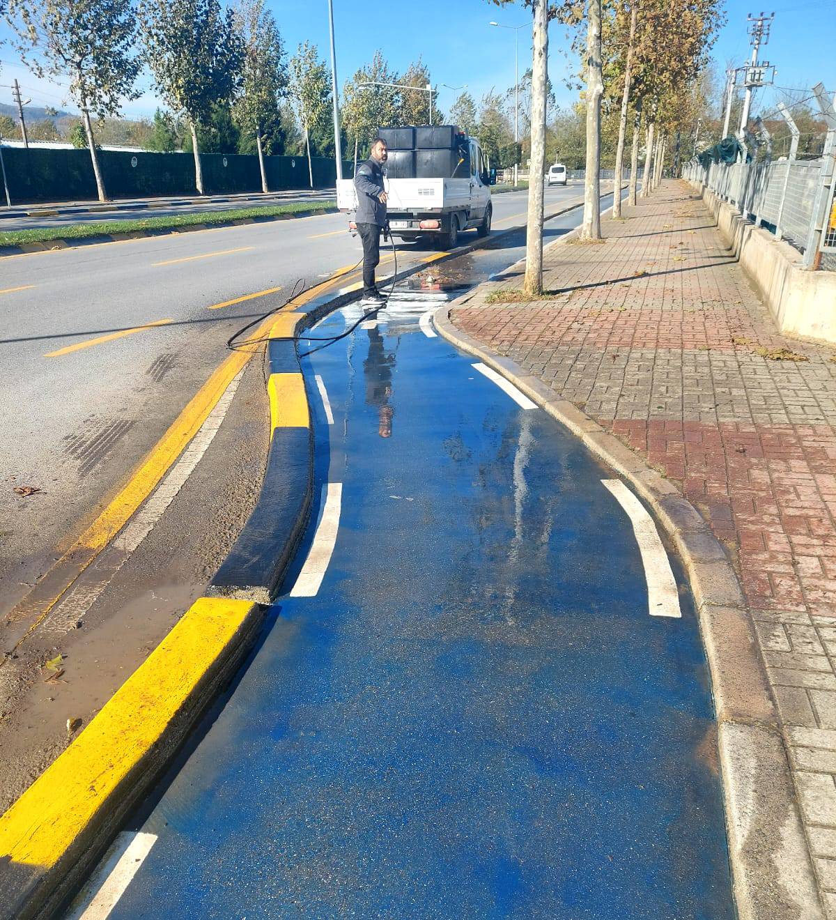 Bisiklet yollarında bayram hazırlığı