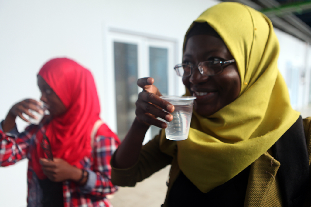 Afrokarya’lılar SASKİ tesislerinde