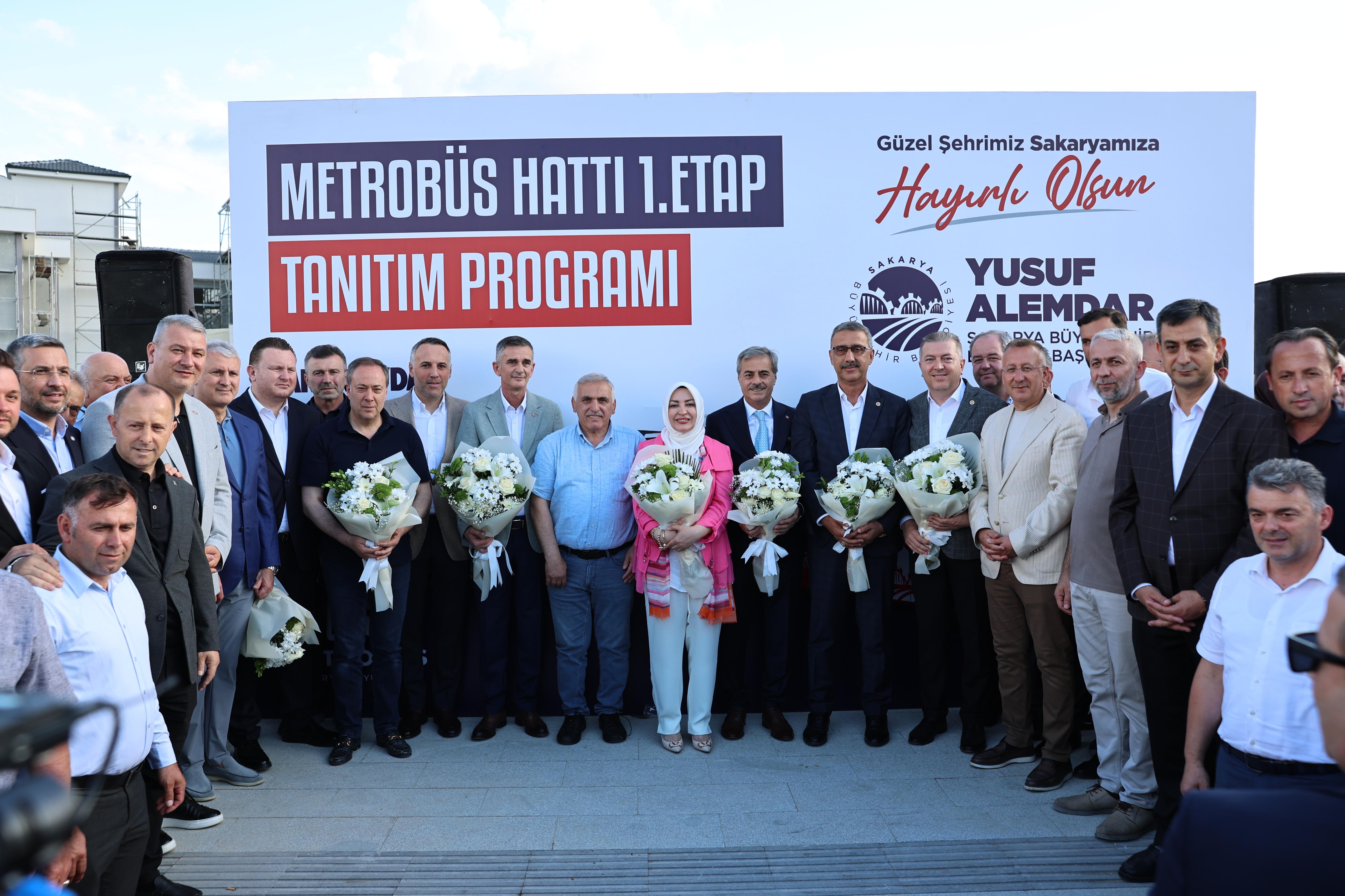 Metrobüsler Yusuf Alemdar’ın söz verdiği tarihte Sakarya yollarında