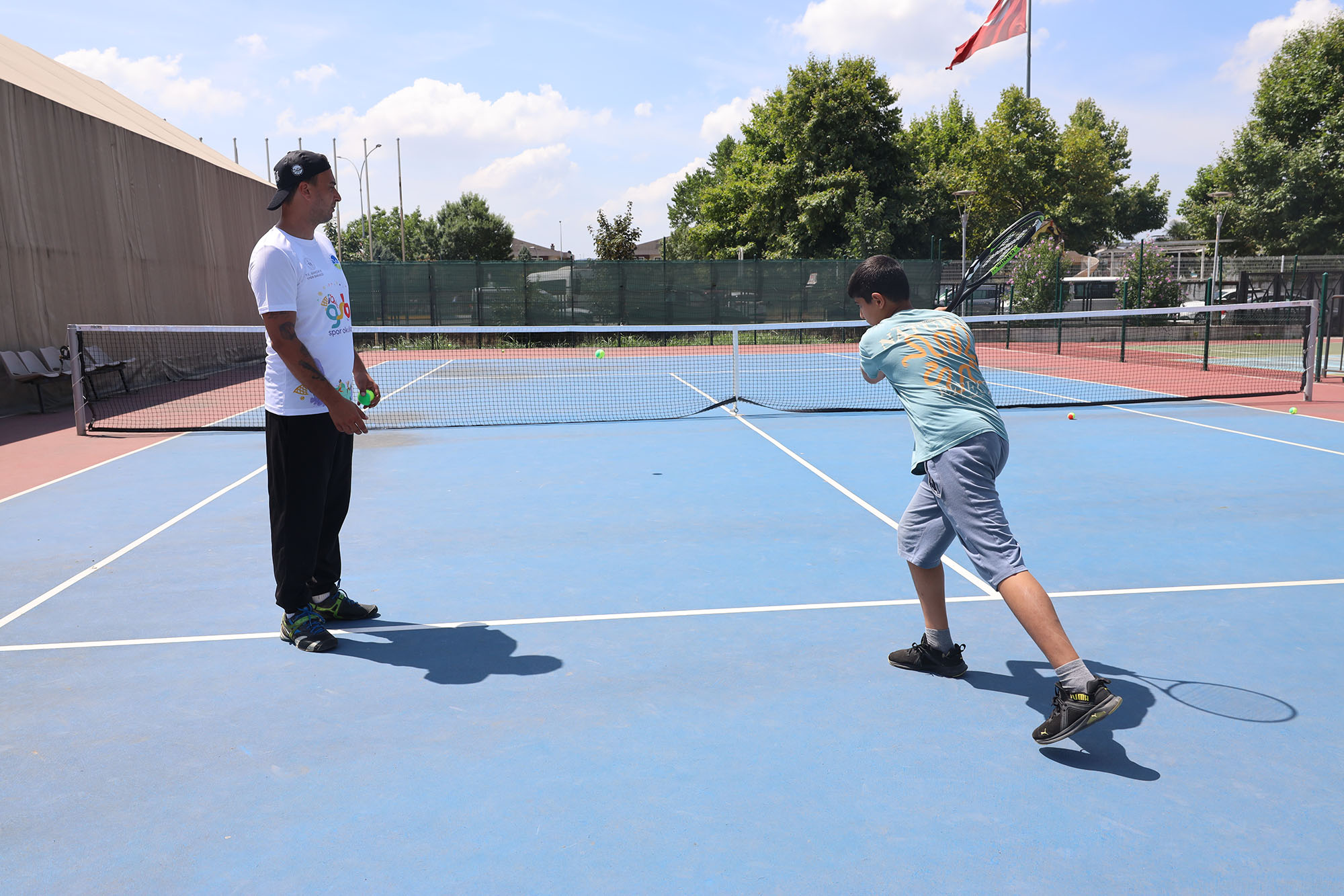 Yaz Spor Okulları’nda dolu dolu bir yaz