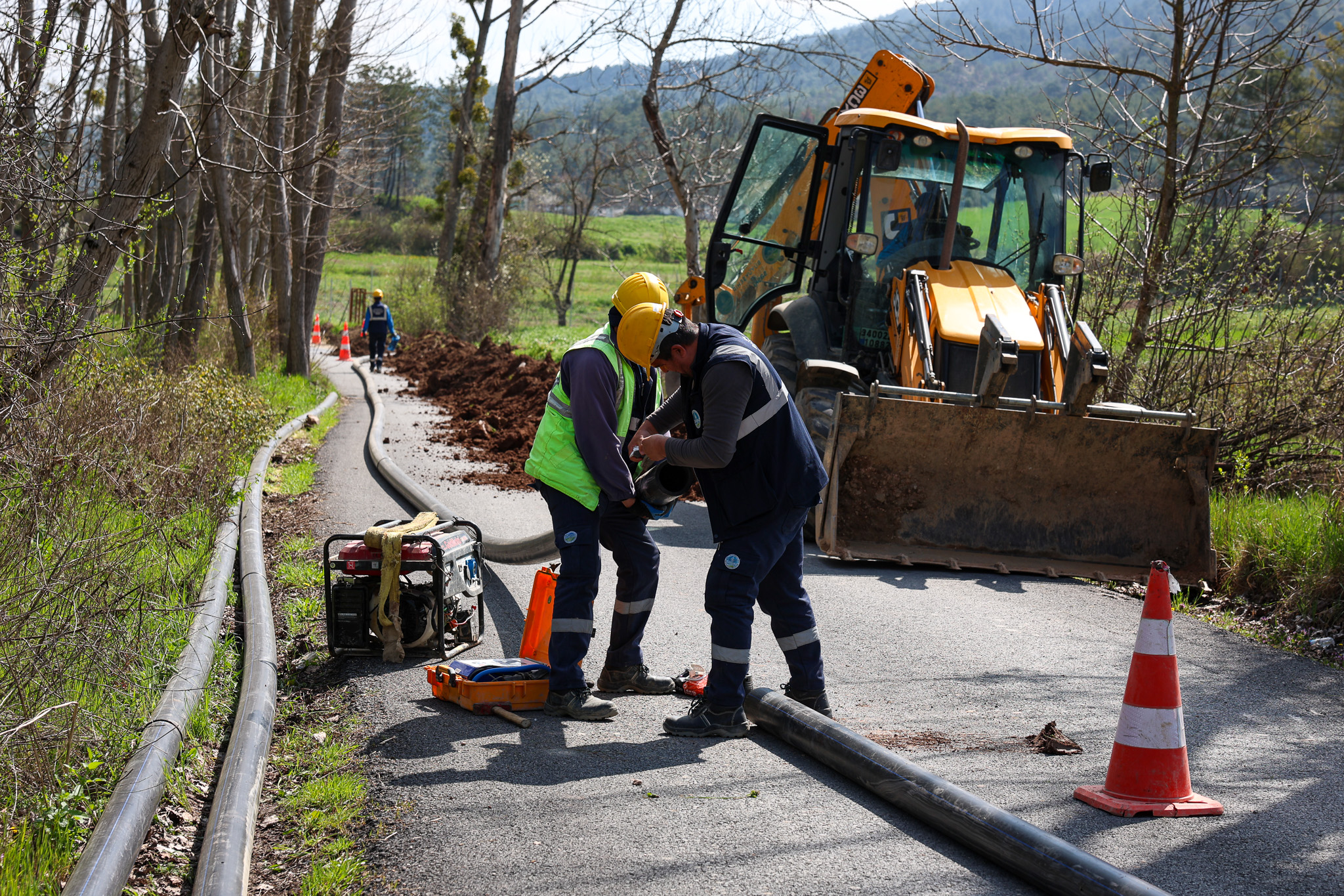 Taraklı’nın 300 hanesine kaliteli su 5 kilometrelik yeni hatla ulaşacak