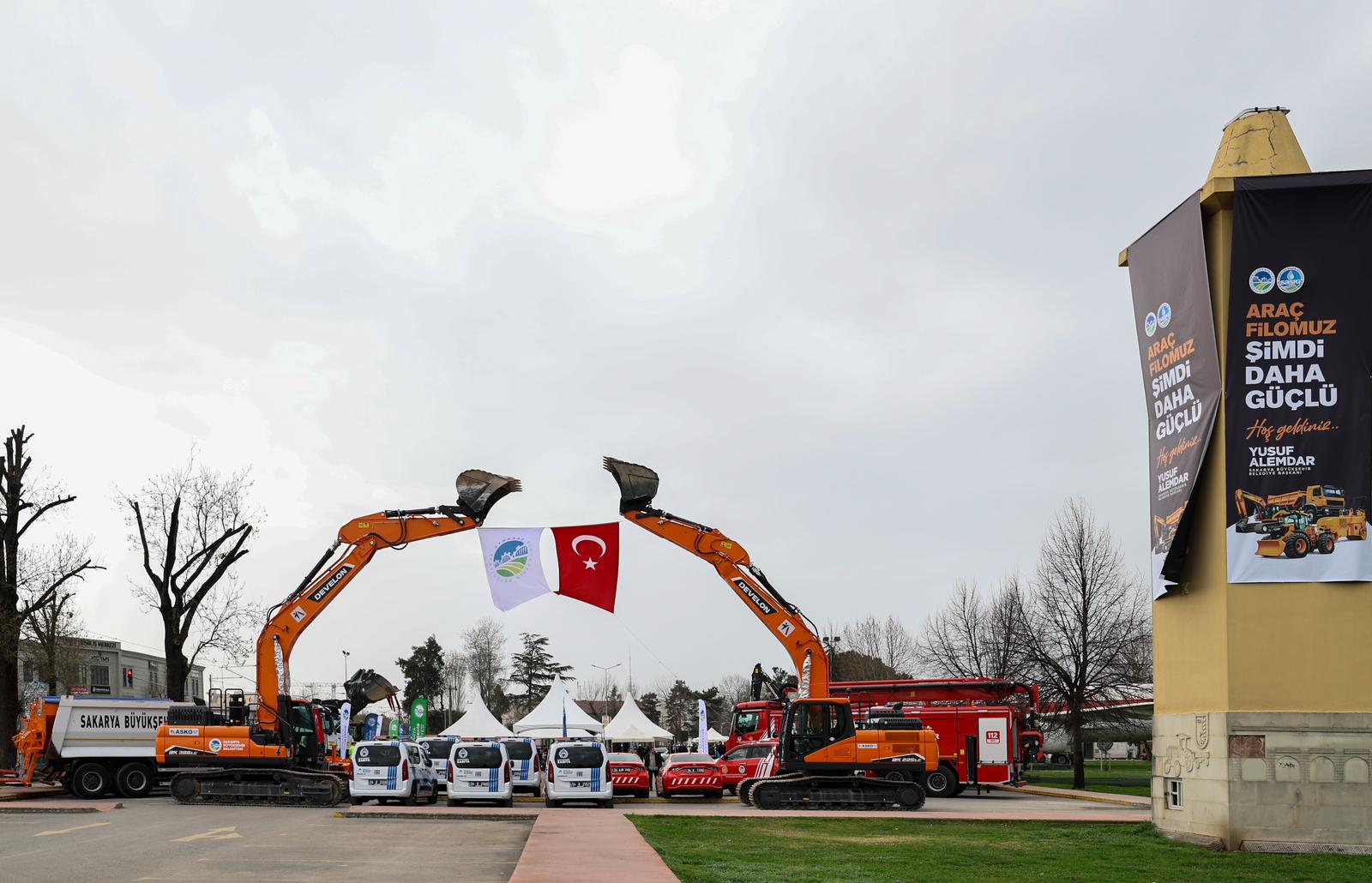 Büyükşehir’den Sakarya'ya hizmet için 484 milyon TL ile 59 araçlık dev yatırım