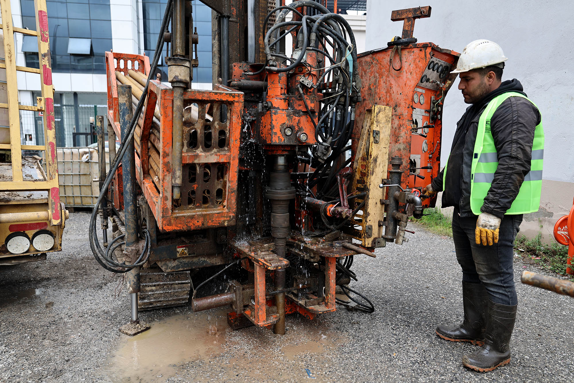 Tığcılar’da kentsel dönüşüm sondaj çalışmalarıyla başladı