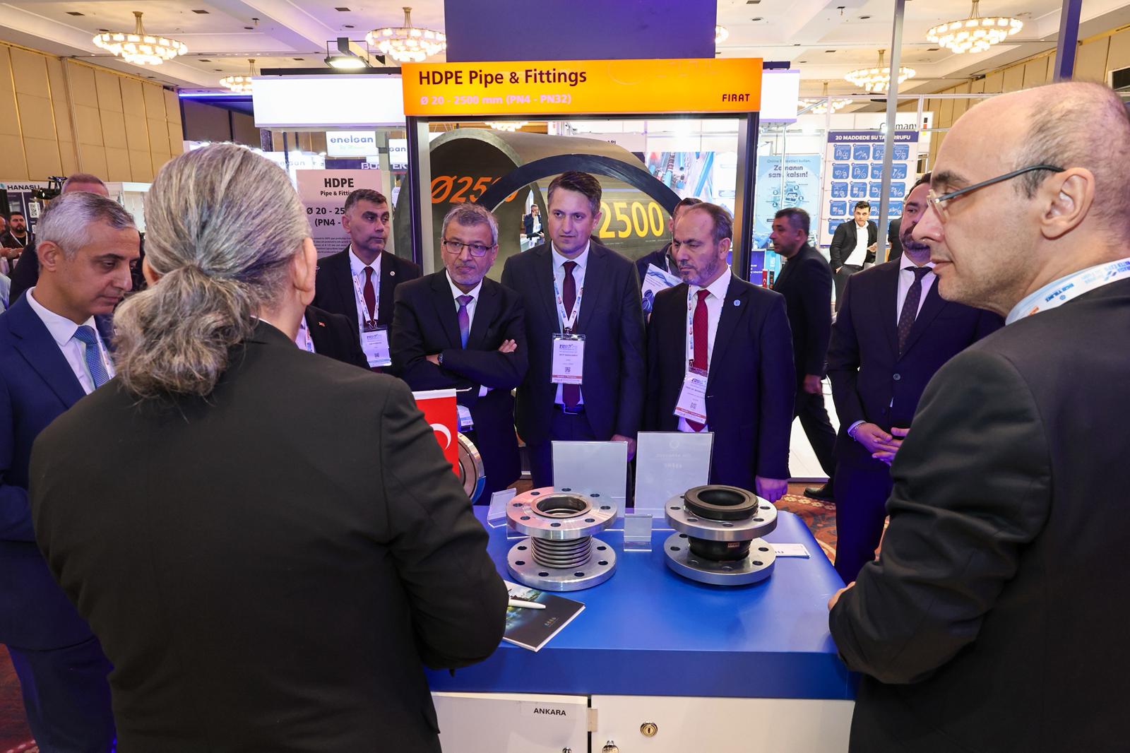 SASKİ Genel Müdürü Sakallıoğlu İstanbul’daki su fuarında: “Tek kaygımız suyun geleceğidir” 