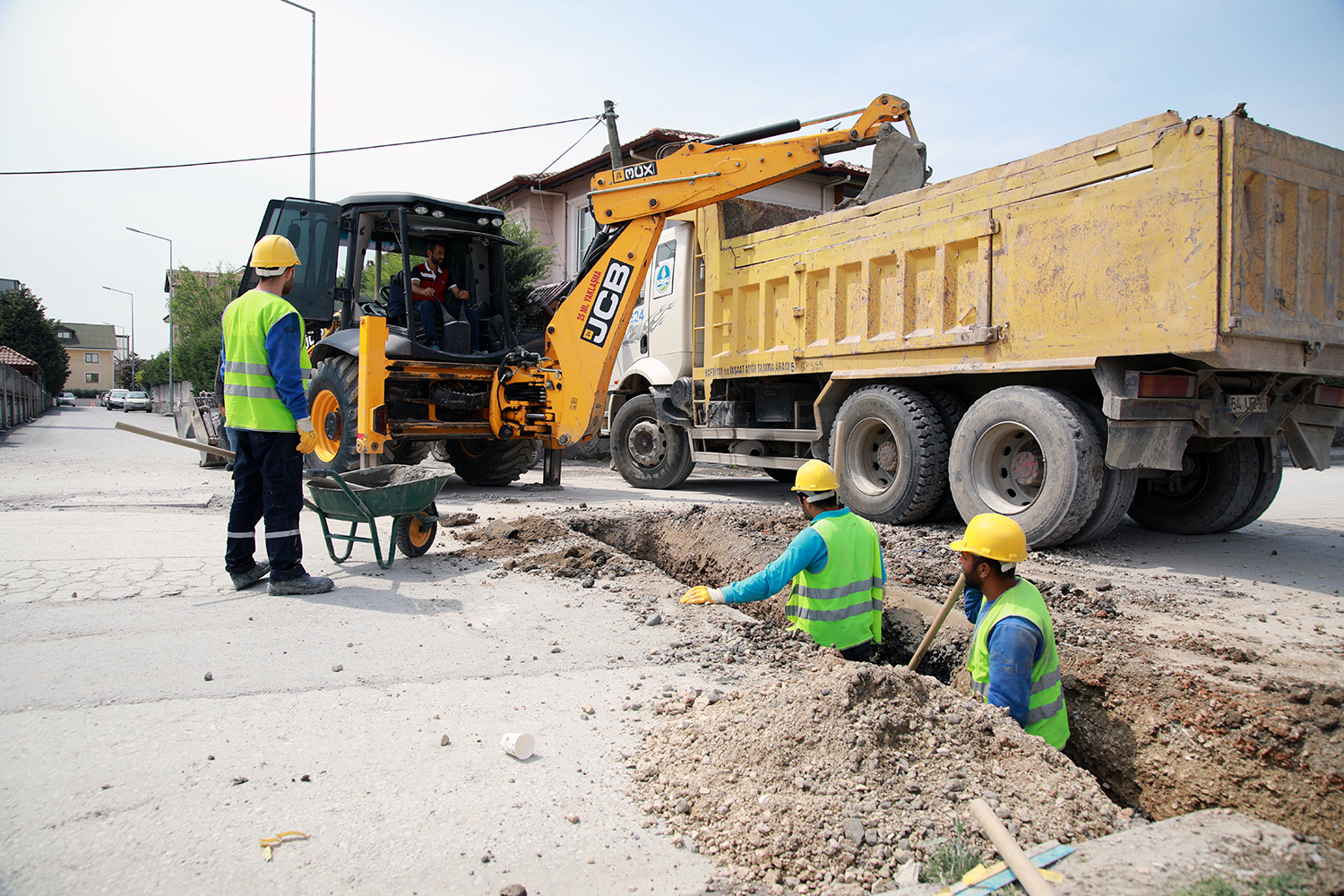 4 ilçede 27 kilometrelik atıksu altyapısı tamam