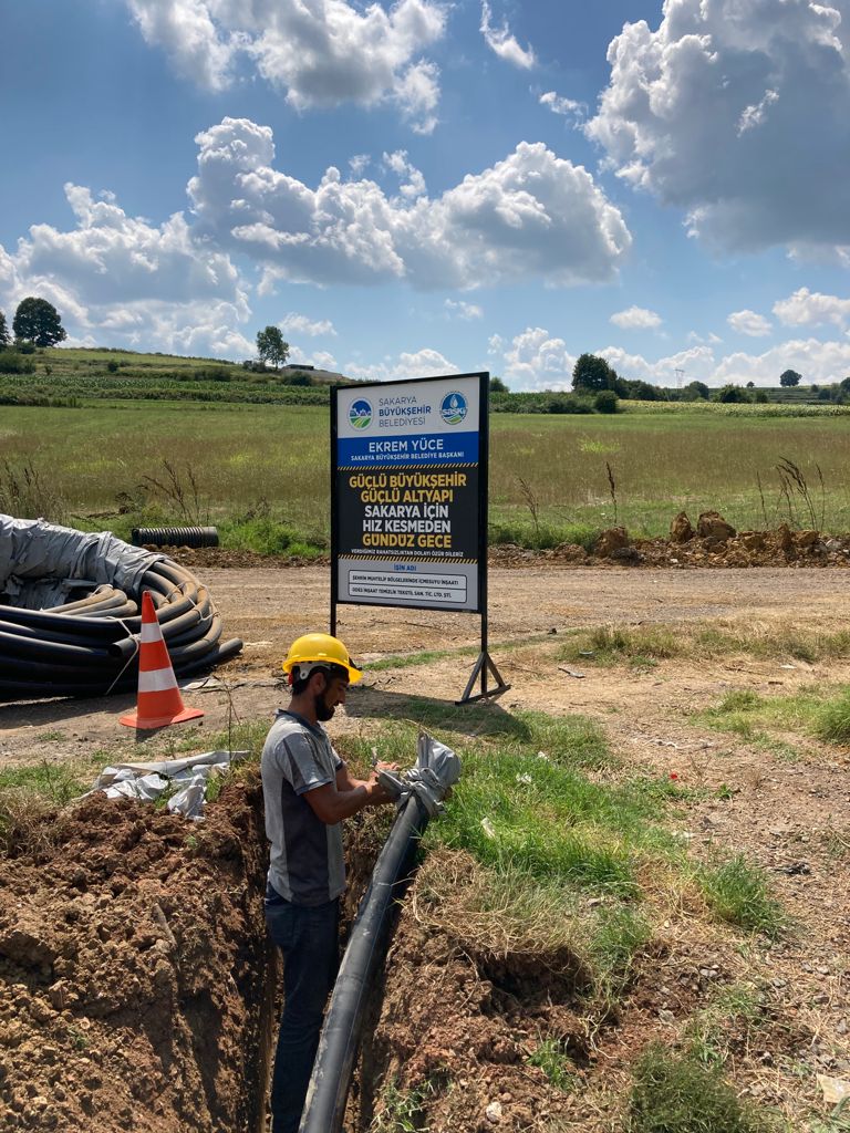 Büyükşehir 4 mahallenin içmesuyu altyapısını yeniliyor