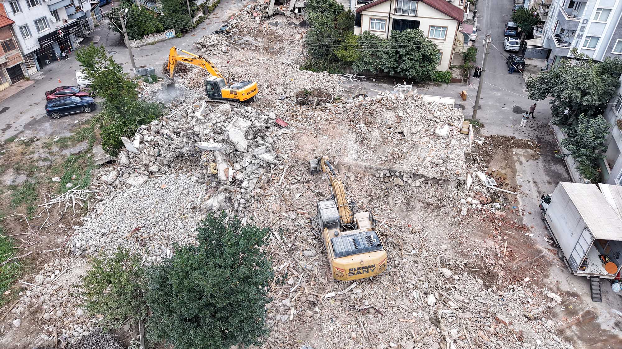 Muhsin Yazıcıoğlu Bulvarı ile Çark Caddesi’ni birbirine bağlayacak arterde çalışmalar başladı