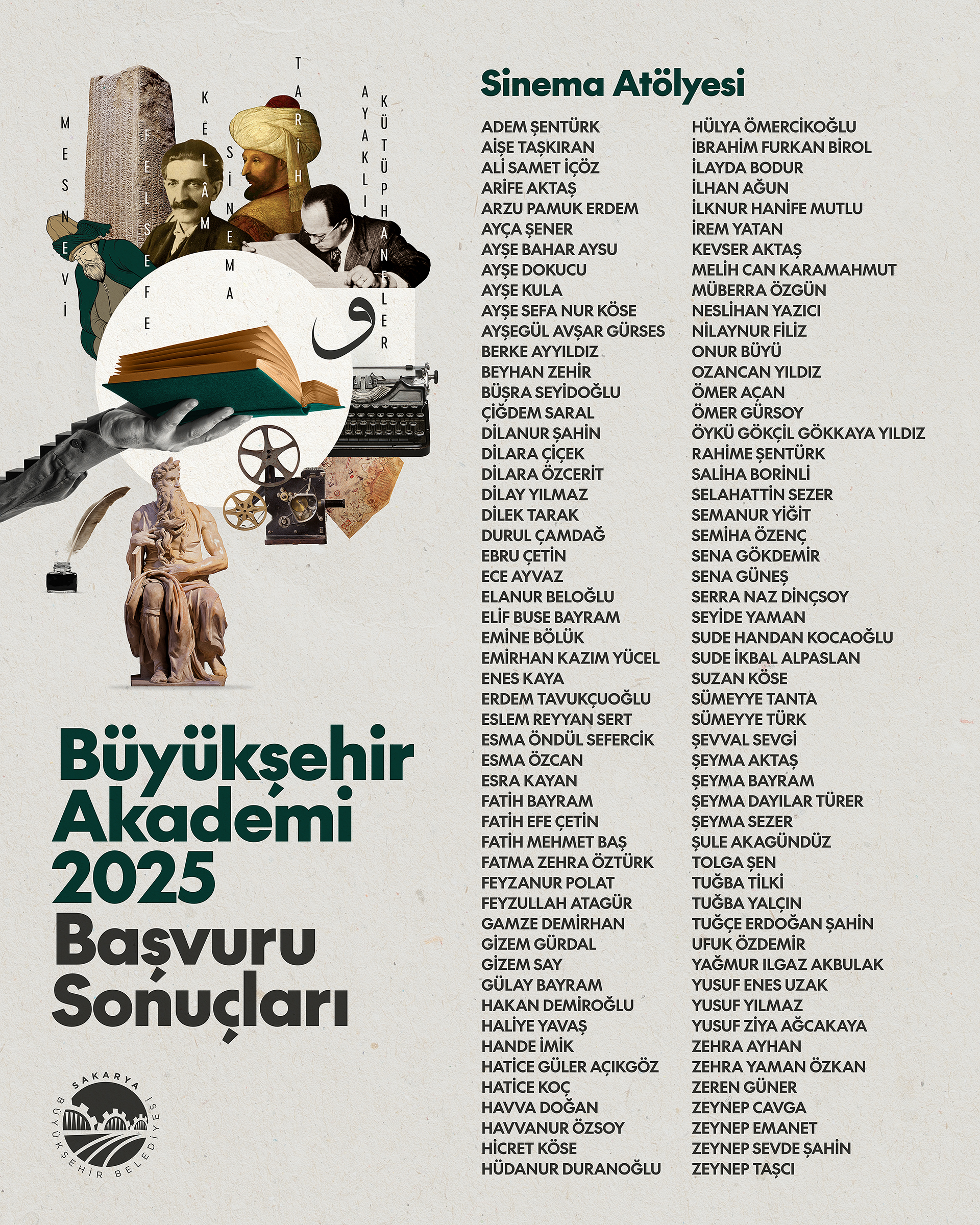 Büyükşehir Akademi’de başvuru sonuçları açıklandı