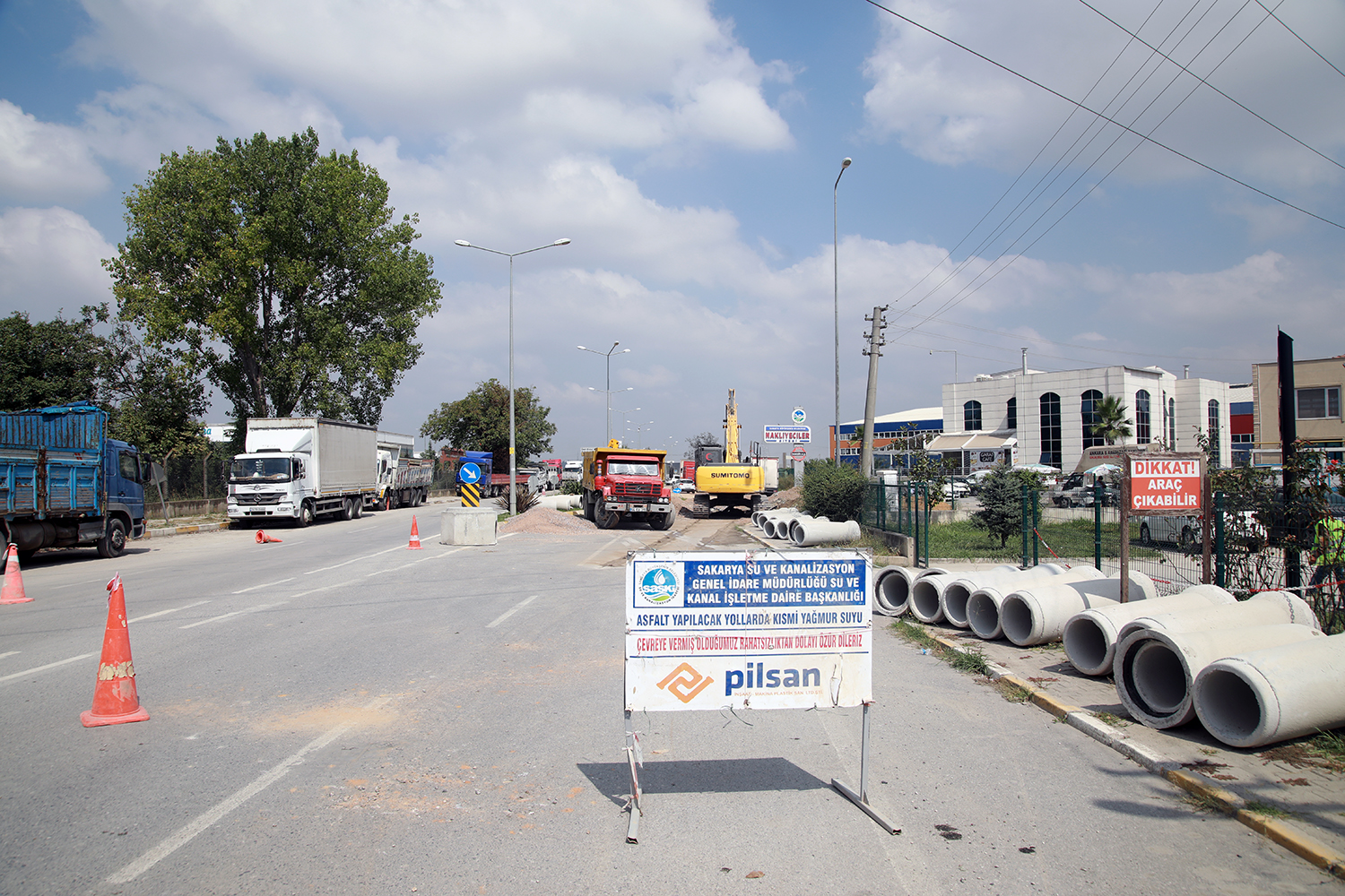 Yeni OSB güzergâhına yağmursuyu altyapısı