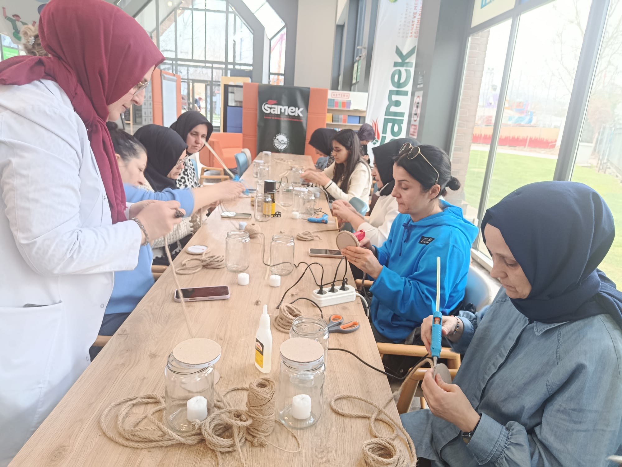 Ramazan’da gençler yeteneklerini SAMEK'le keşfetti