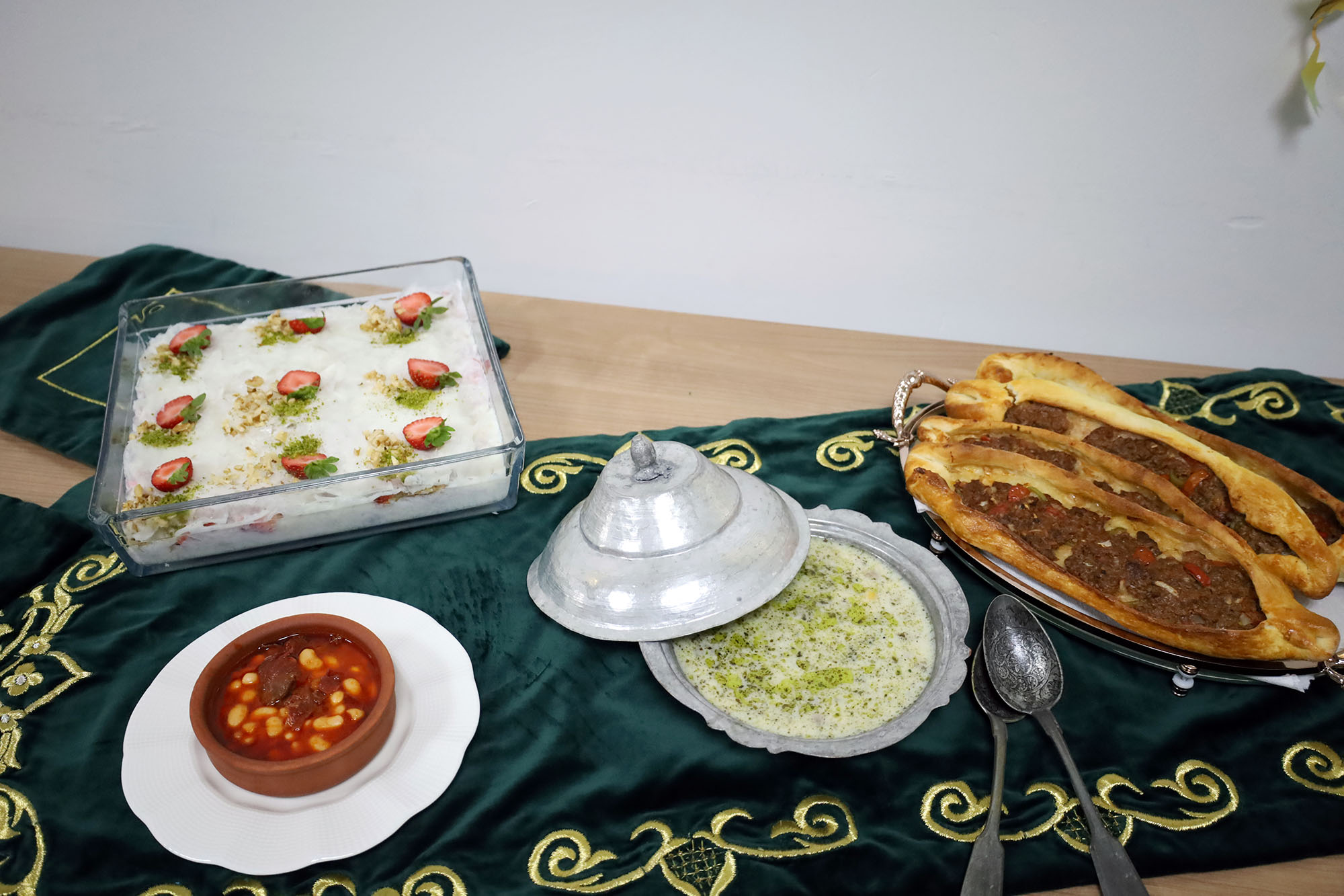 Ramazan’ın geleneksel lezzetleri SAMEK mutfağında hazırlandı