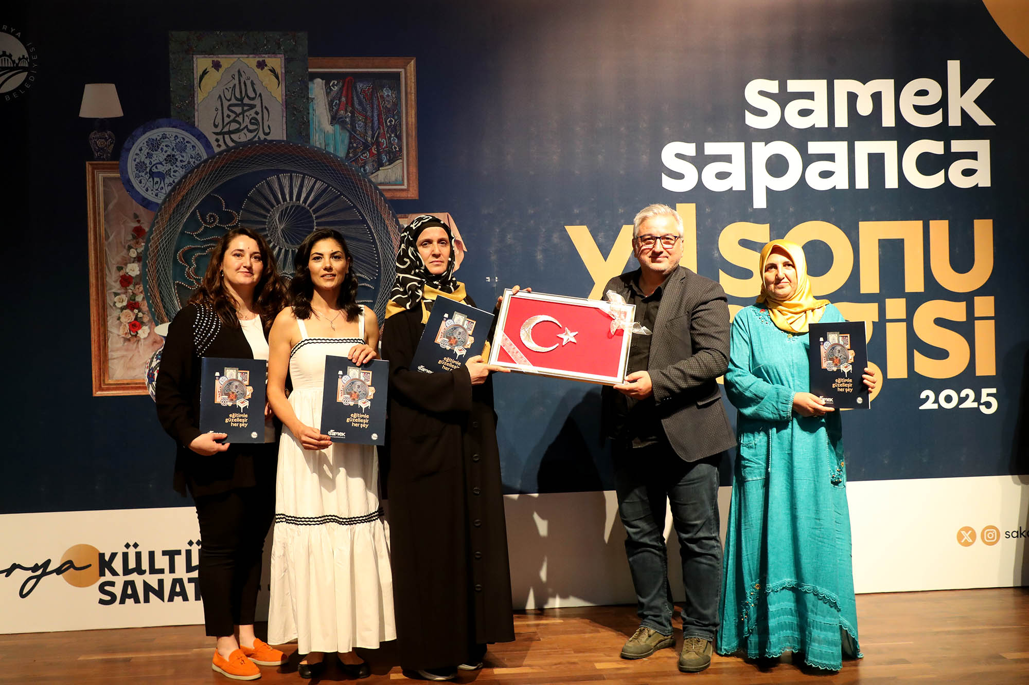 Sapanca SAMEK’te yılsonu sergisi heyecanı yaşandı