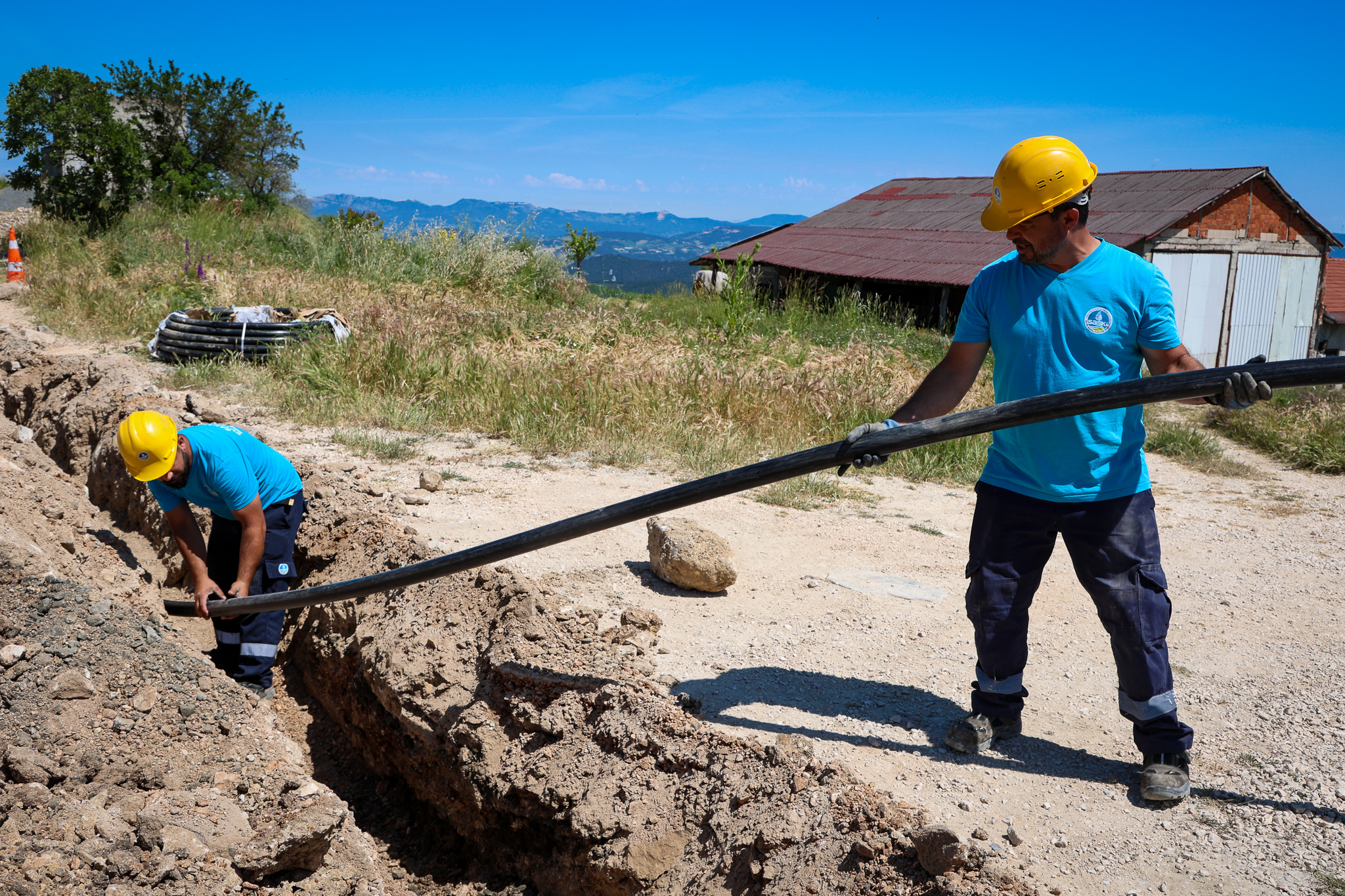 Taraklı Duman Mahallesi’ne 218 metre derinlikten alternatif kaynak takviyesi