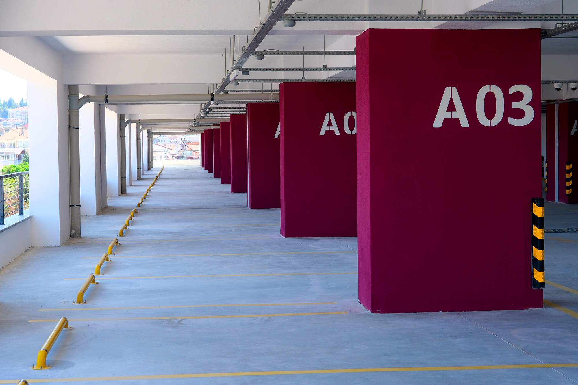 530 araçlık katlı otopark hizmete başladı