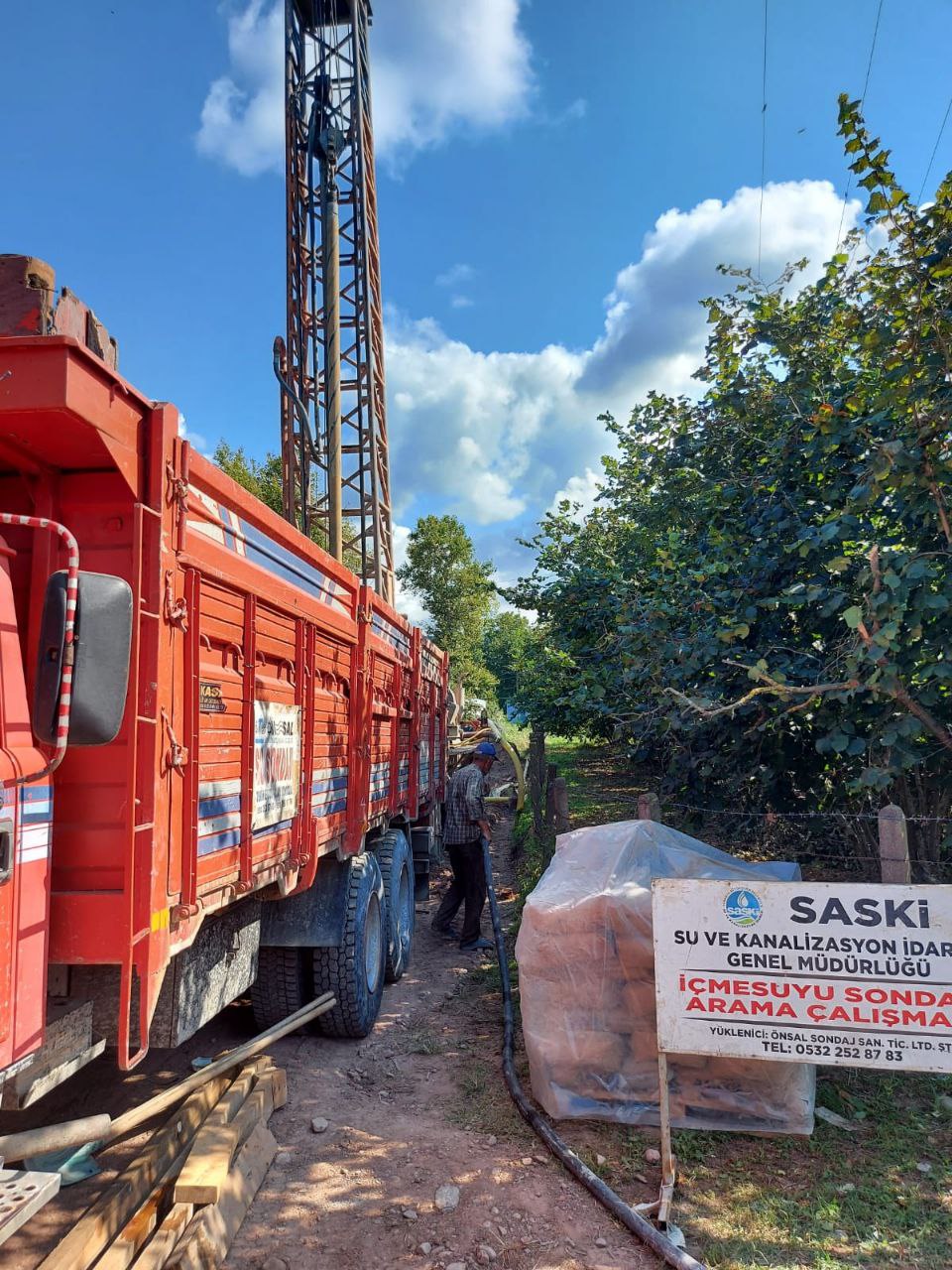 Büyükşehir Saski sondaj çalışmalarını aralıksız sürdürüyor