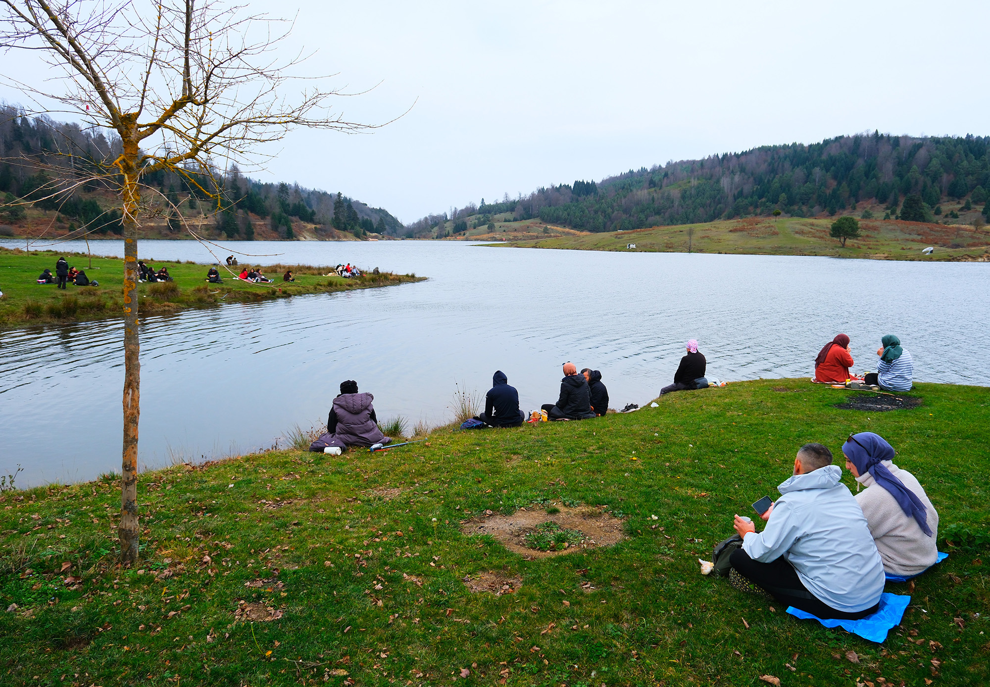 Tabiat içinde büyüleyici yolculuk Karagöl ve Acelle’de sürdü