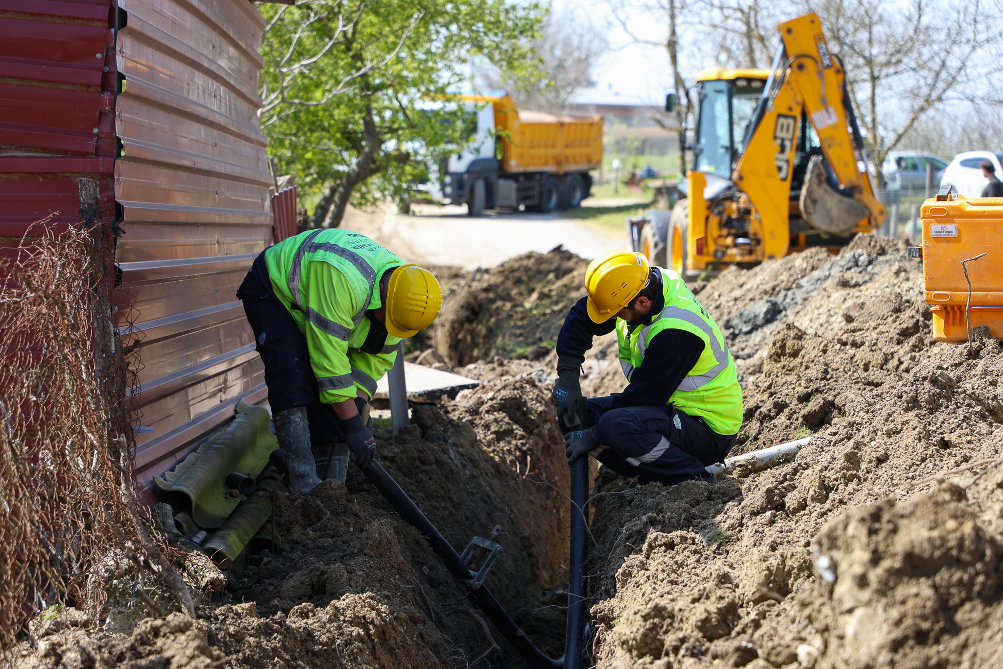Kaynarca Osmanlı Mahallesi’nin ana iletim hattı SASKİ ile güvence altına alınıyor