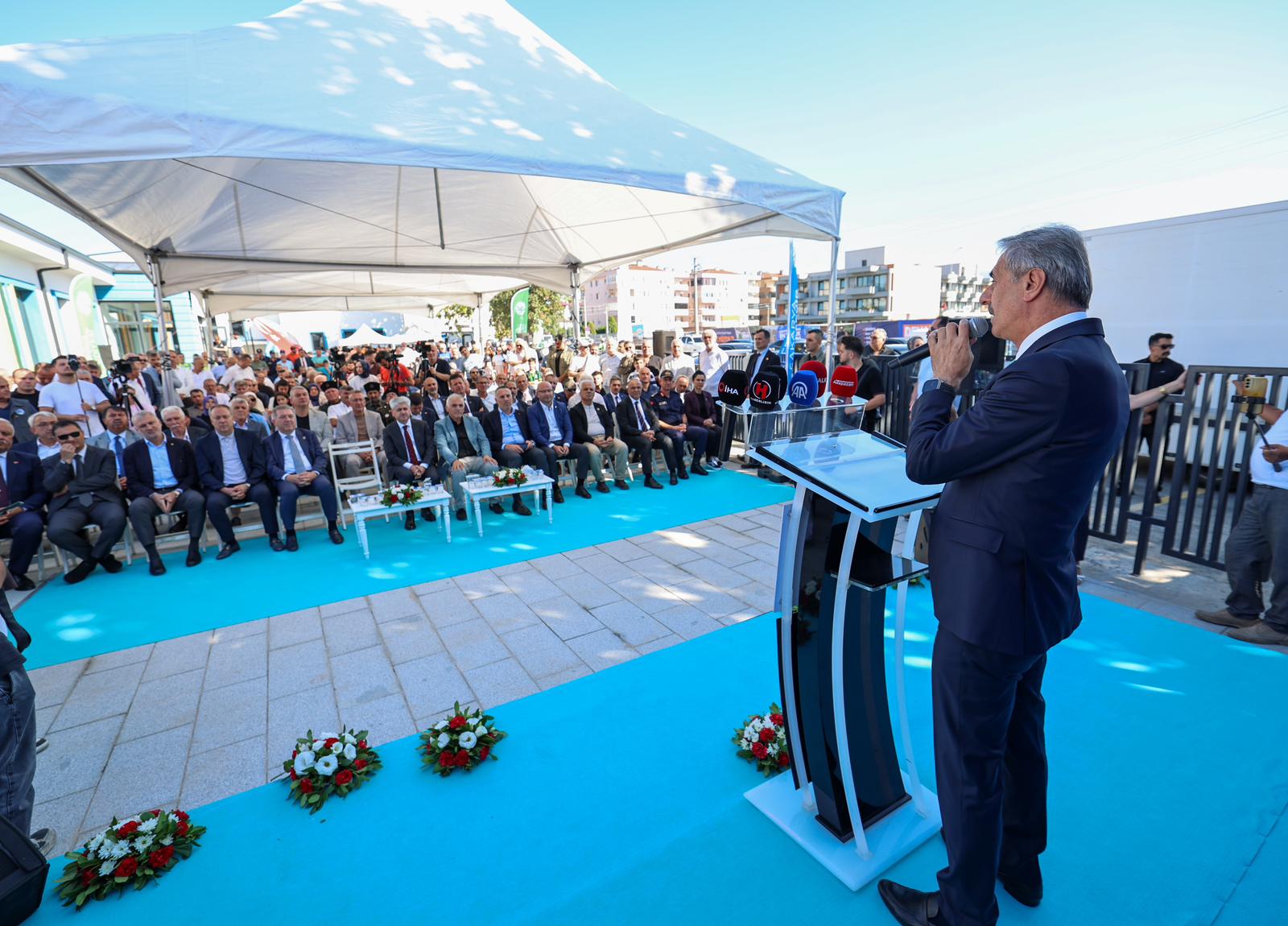 “Yatırımlarımızın resmi açılışını Sayın Cumhurbaşkanımız yapacak”