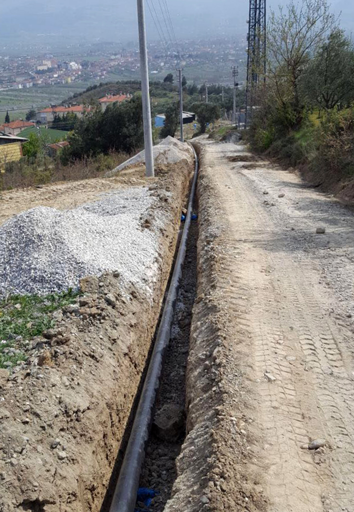 Geyve’nin içmesuyu projesinde son kilometre