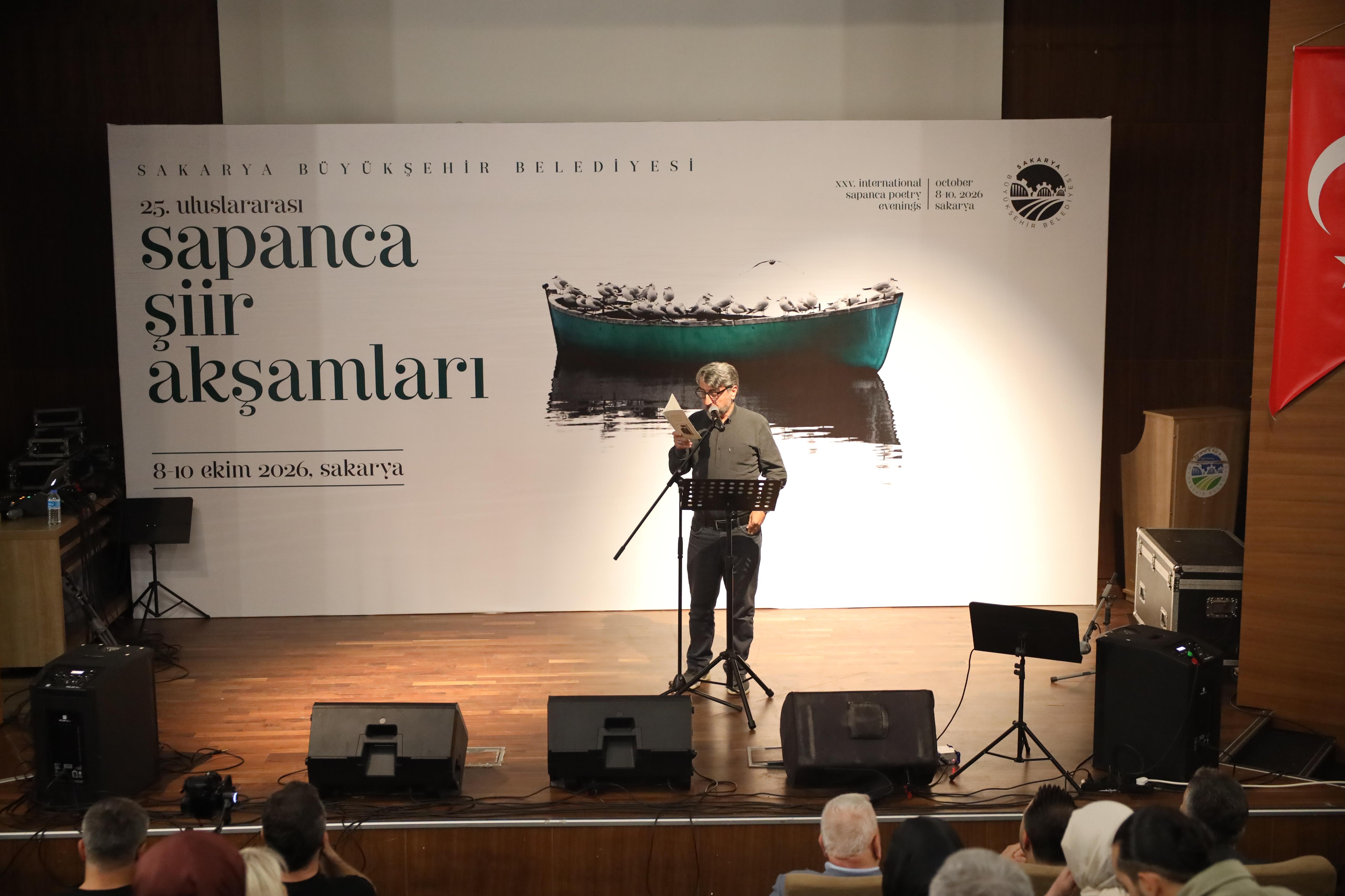 25. Uluslararası Sapanca Şiir Akşamları unutulmaz bir finalle sona erdi