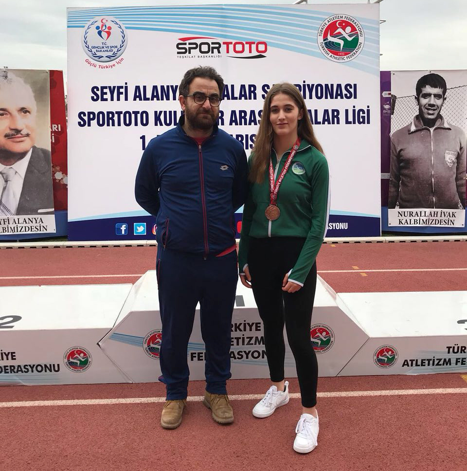 Atletizmcilerden Türkiye derecesi