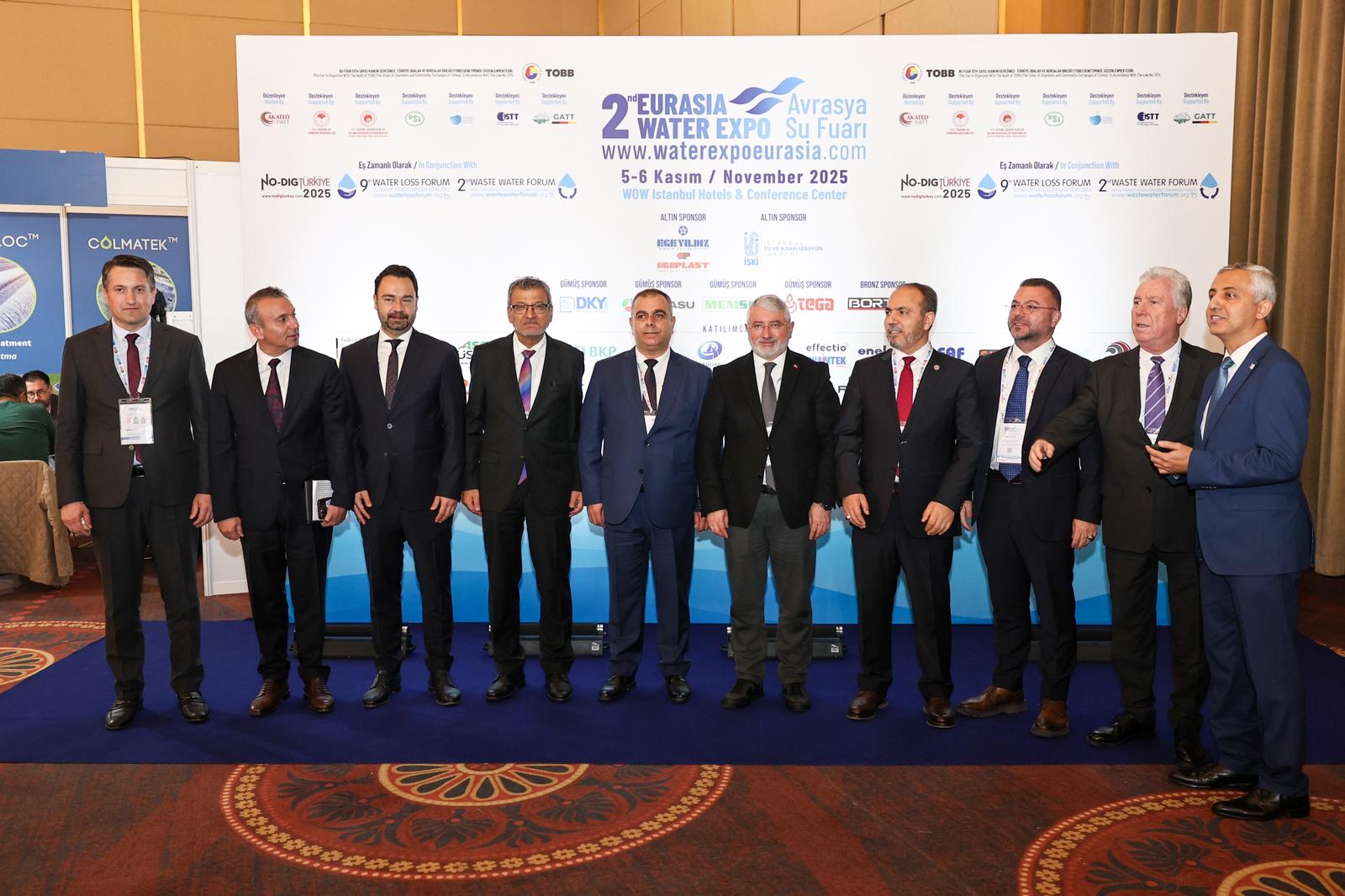 SASKİ Genel Müdürü Sakallıoğlu İstanbul’daki su fuarında: “Tek kaygımız suyun geleceğidir” 