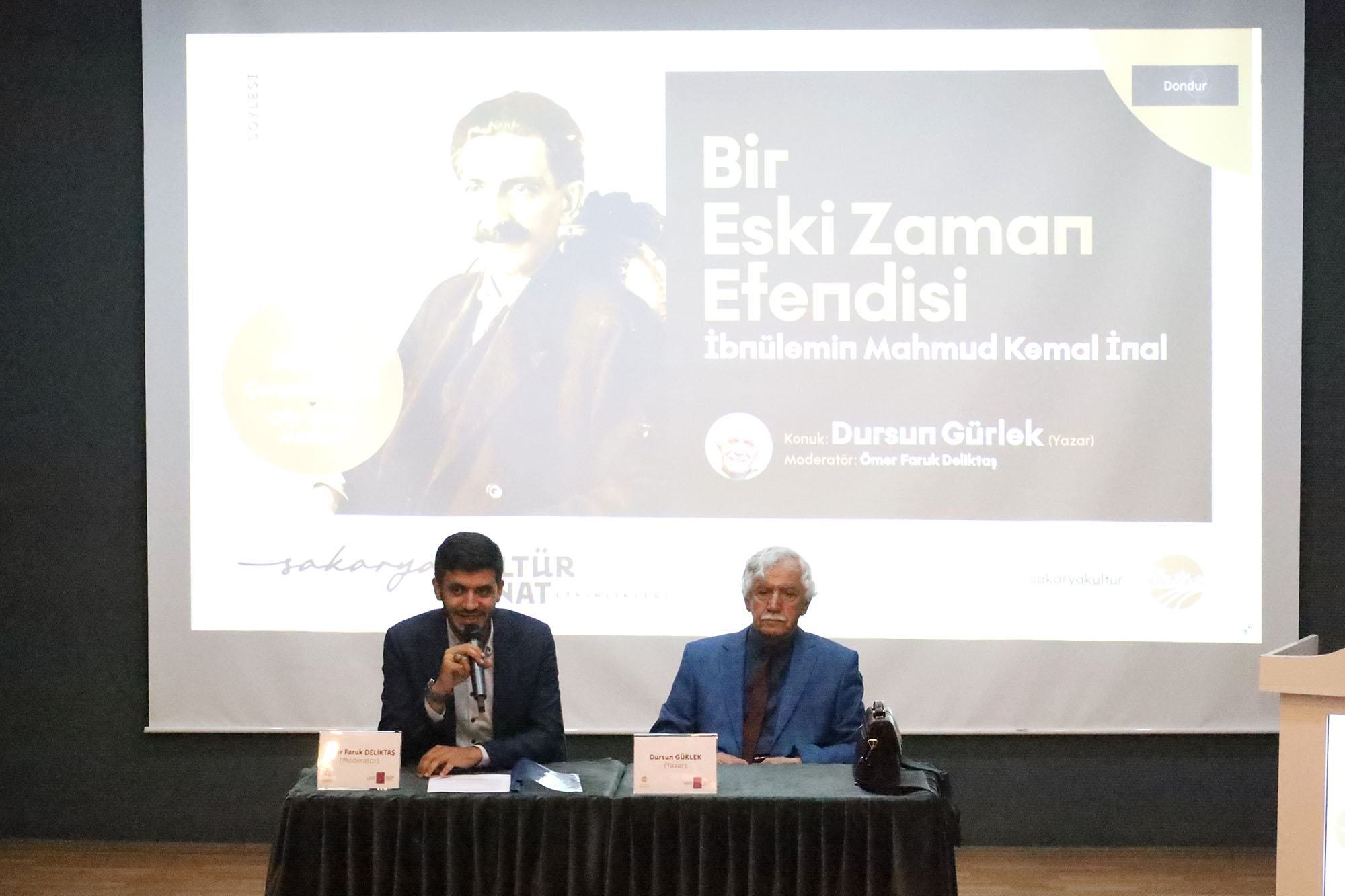 Yazar ve Tarihçi Gürlek, İbnülemin Mahmut Kemal İnal’ı anlattı