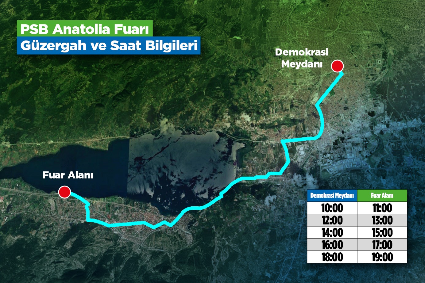 Büyükşehir’den dev fuar için ücretsiz ulaşım