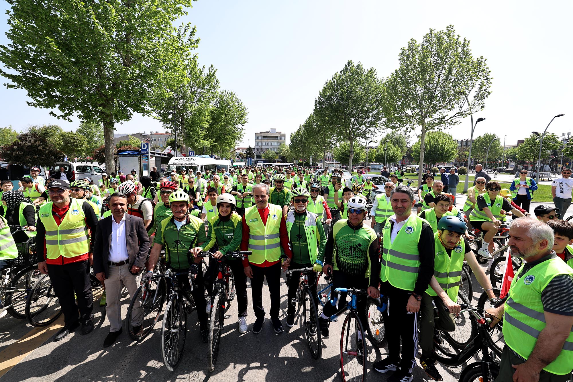 Trafik Haftası’nda pedallar farkındalık için çevrildi