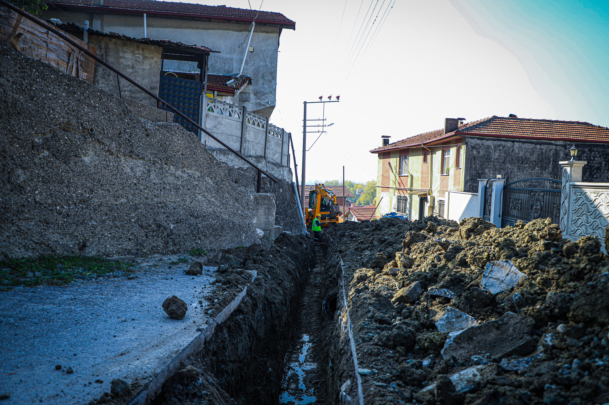 6 bin metrelik yeni hat Epçeler’e kesintisiz içme suyu sağlayacak