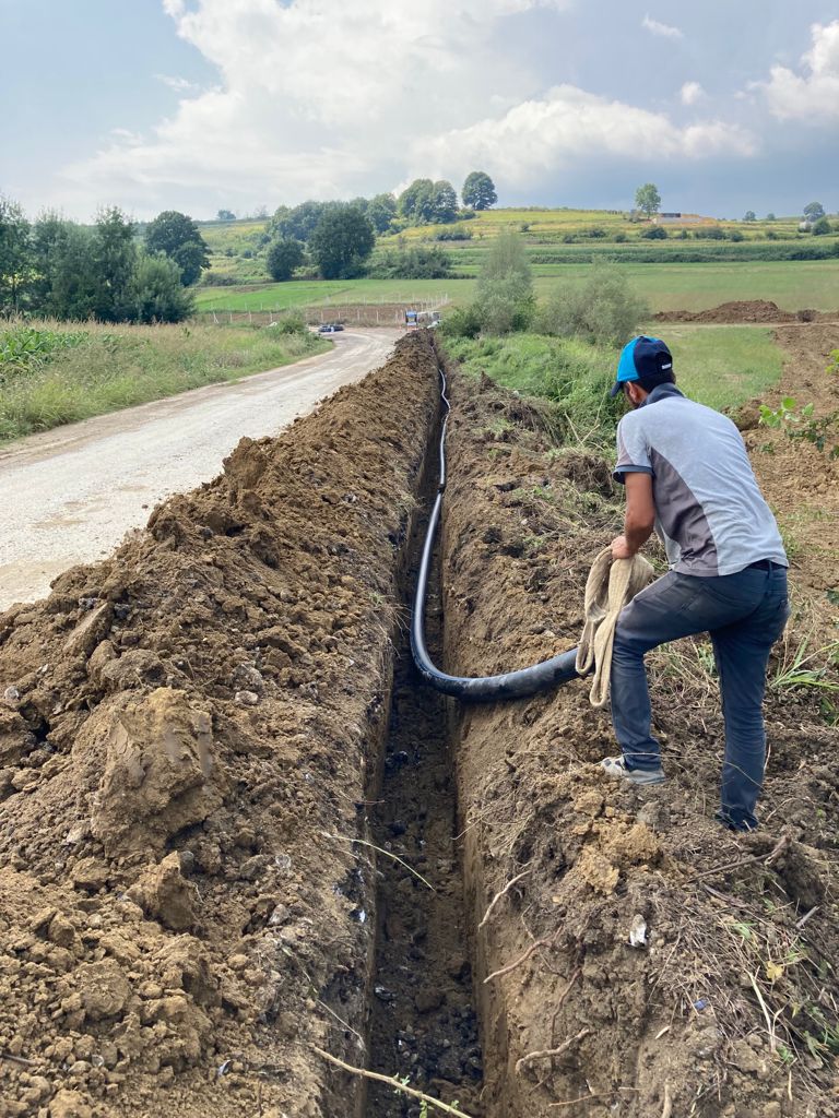 Büyükşehir 4 mahallenin içmesuyu altyapısını yeniliyor