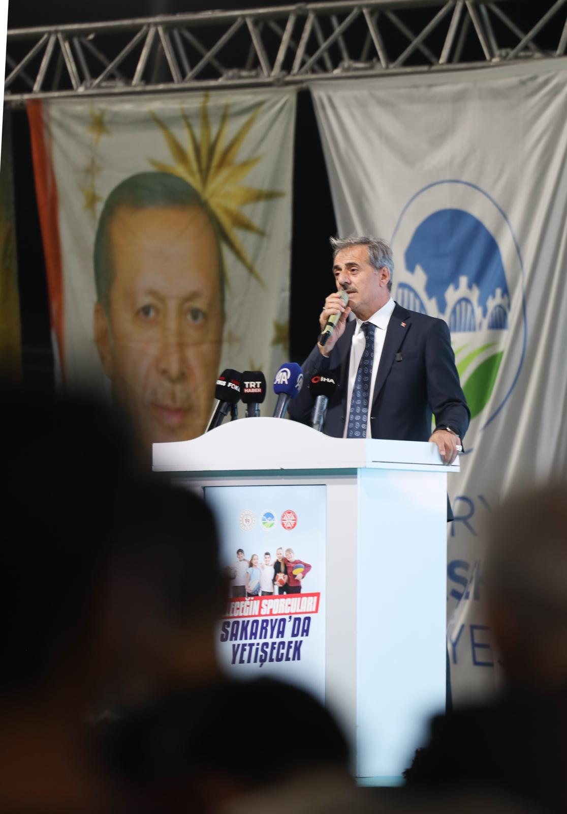 Sakarya’da spor için yeni dönem, büyük destek: “Yeni yıldızlar ve şampiyonlar yine bu şehirden çıkacak