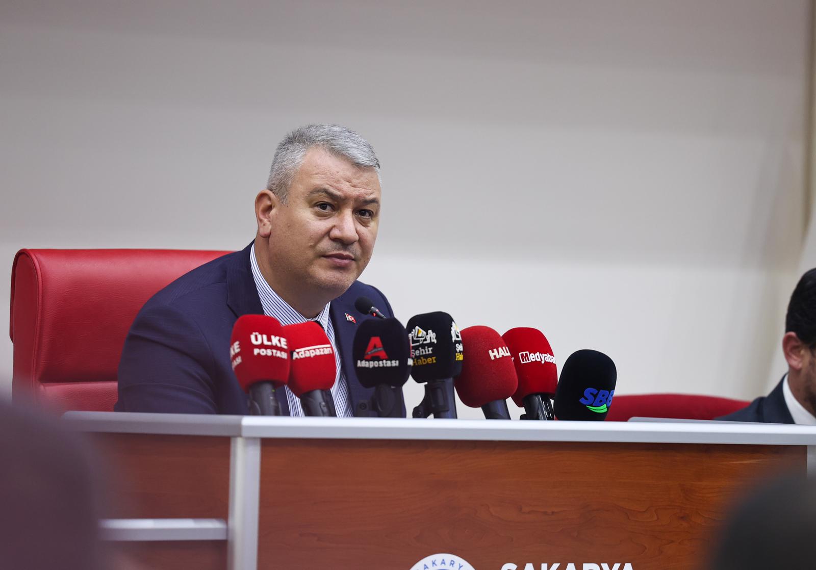 Sakarya’nın yarınları için 57 gündem Büyükşehir meclisinden geçti